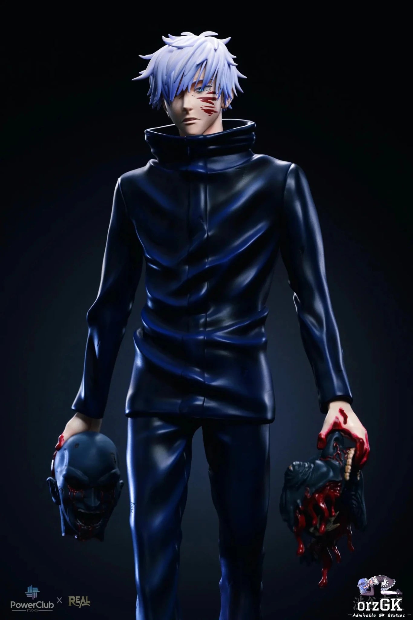 Real Creation Studio & PowerClub Studio - Jujutsu Kaisen Satoru Gojo Full Power 1/6 Museum Pose Statue resin statue Navy Toys anime figure