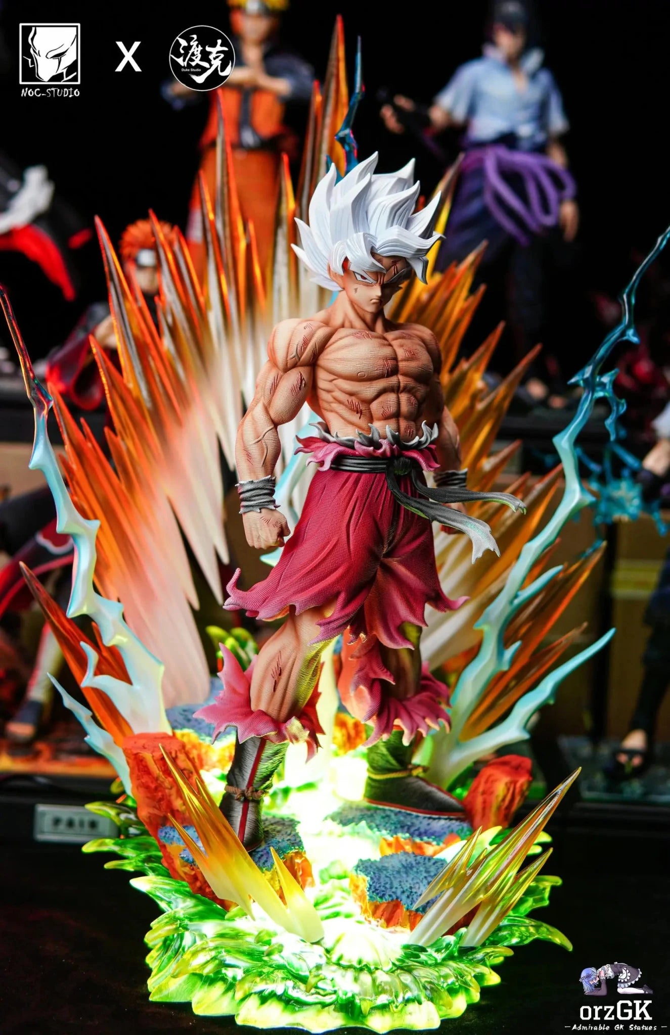 Noc Studio & Du Ke Studio - Dragon Ball Ultra Instinct Goku 2.0 resin statue Navy Toys anime figure