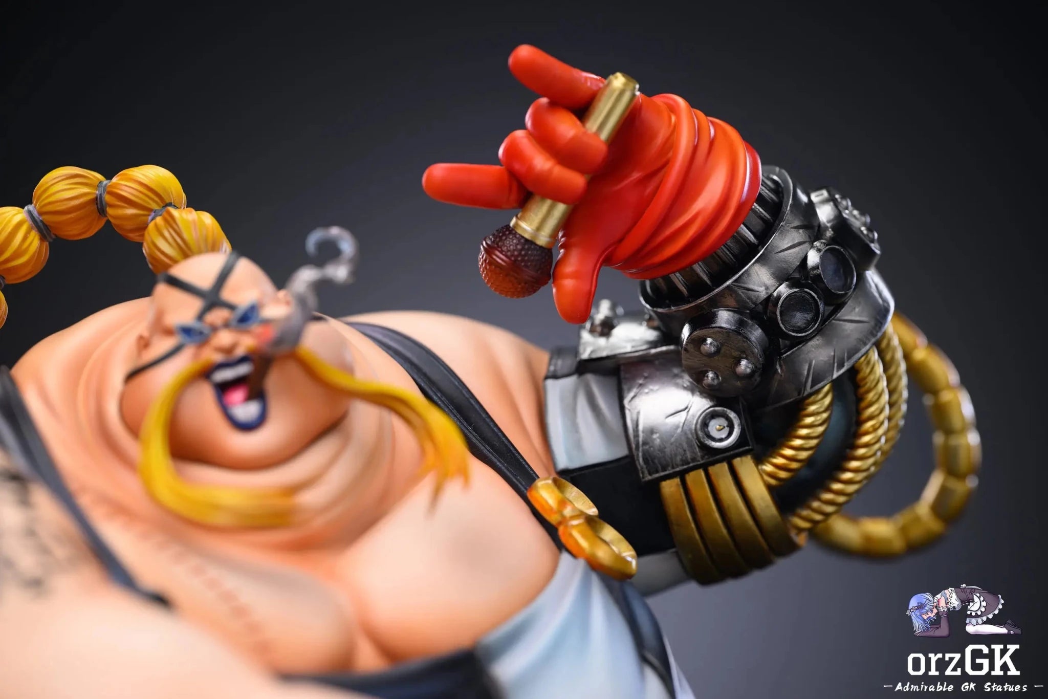 LX Studio & SY Studio - One Piece Beasts Pirates Calamities Resonance Series 02 Queen resin statue Navy Toys anime figure