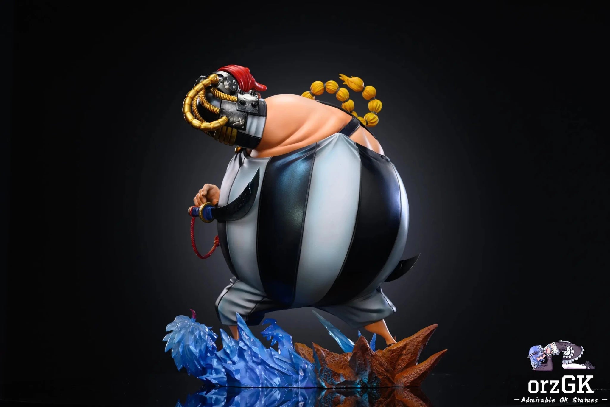 LX Studio & SY Studio - One Piece Beasts Pirates Calamities Resonance Series 02 Queen resin statue Navy Toys anime figure