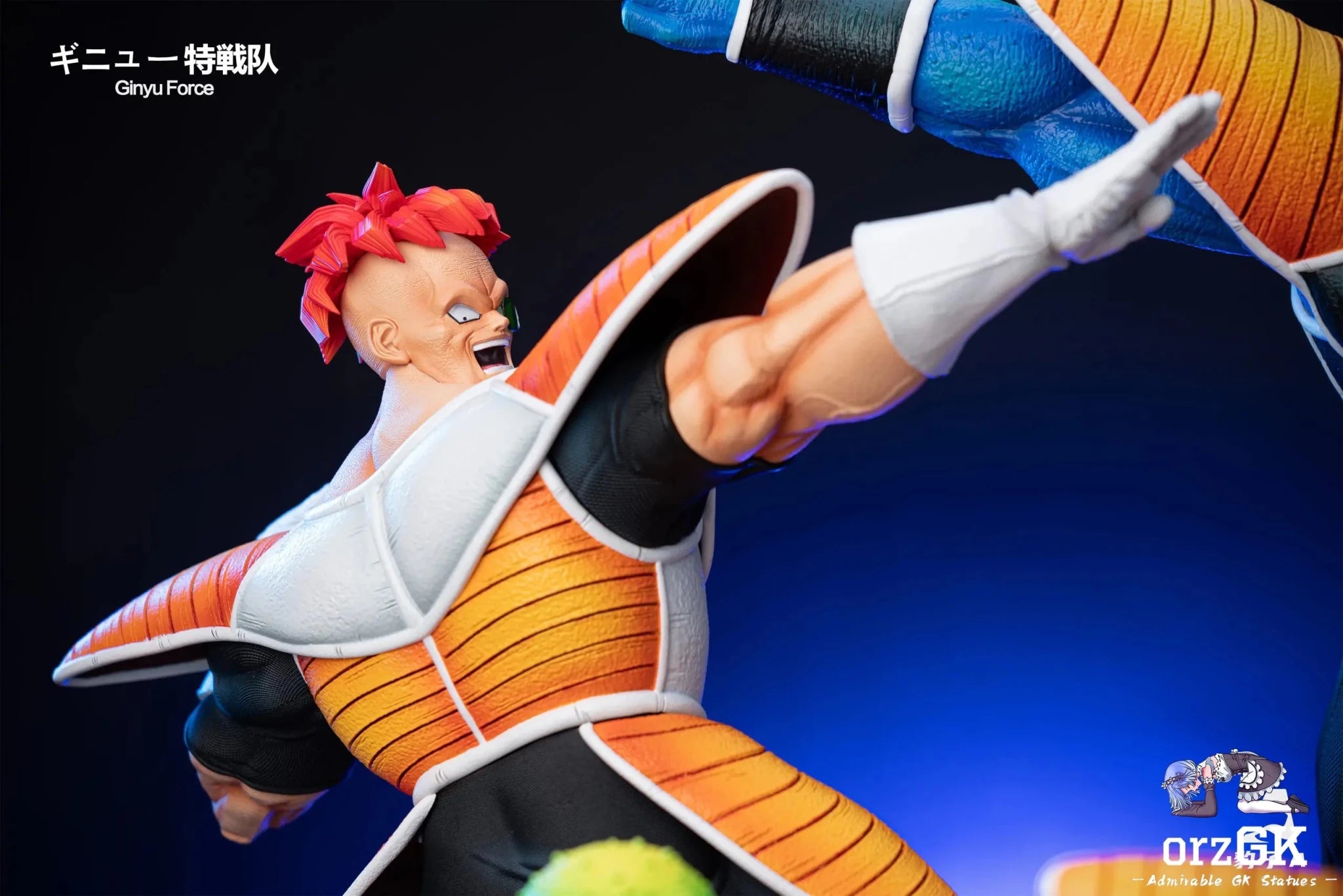 Bao Zi A Studio - Dragon Ball 03 Ginyu Force Ginyu & Recoome & Burter & Jeice & Guldo resin statue Navy Toys anime figure