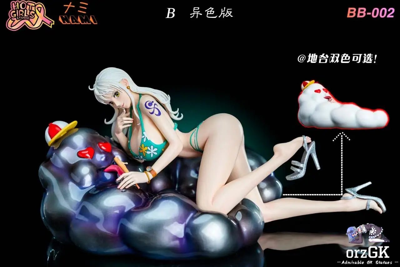 Hot Girls Studio - One Piece Pool Party 2 Little Thief Cat Nami resin statue Navy Toys anime figure