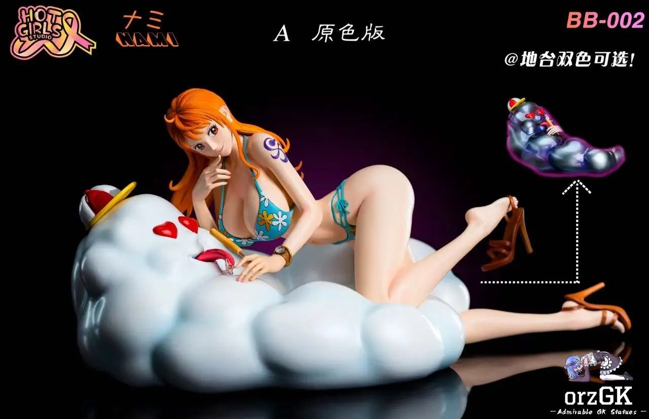 Hot Girls Studio - One Piece Pool Party 2 Little Thief Cat Nami resin statue Navy Toys anime figure