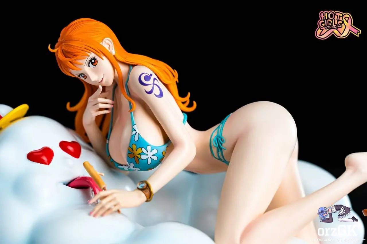Hot Girls Studio - One Piece Pool Party 2 Little Thief Cat Nami resin statue Navy Toys anime figure