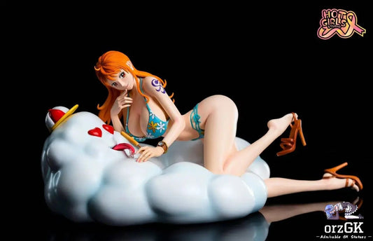 Hot Girls Studio - One Piece Pool Party 2 Little Thief Cat Nami resin statue Navy Toys anime figure