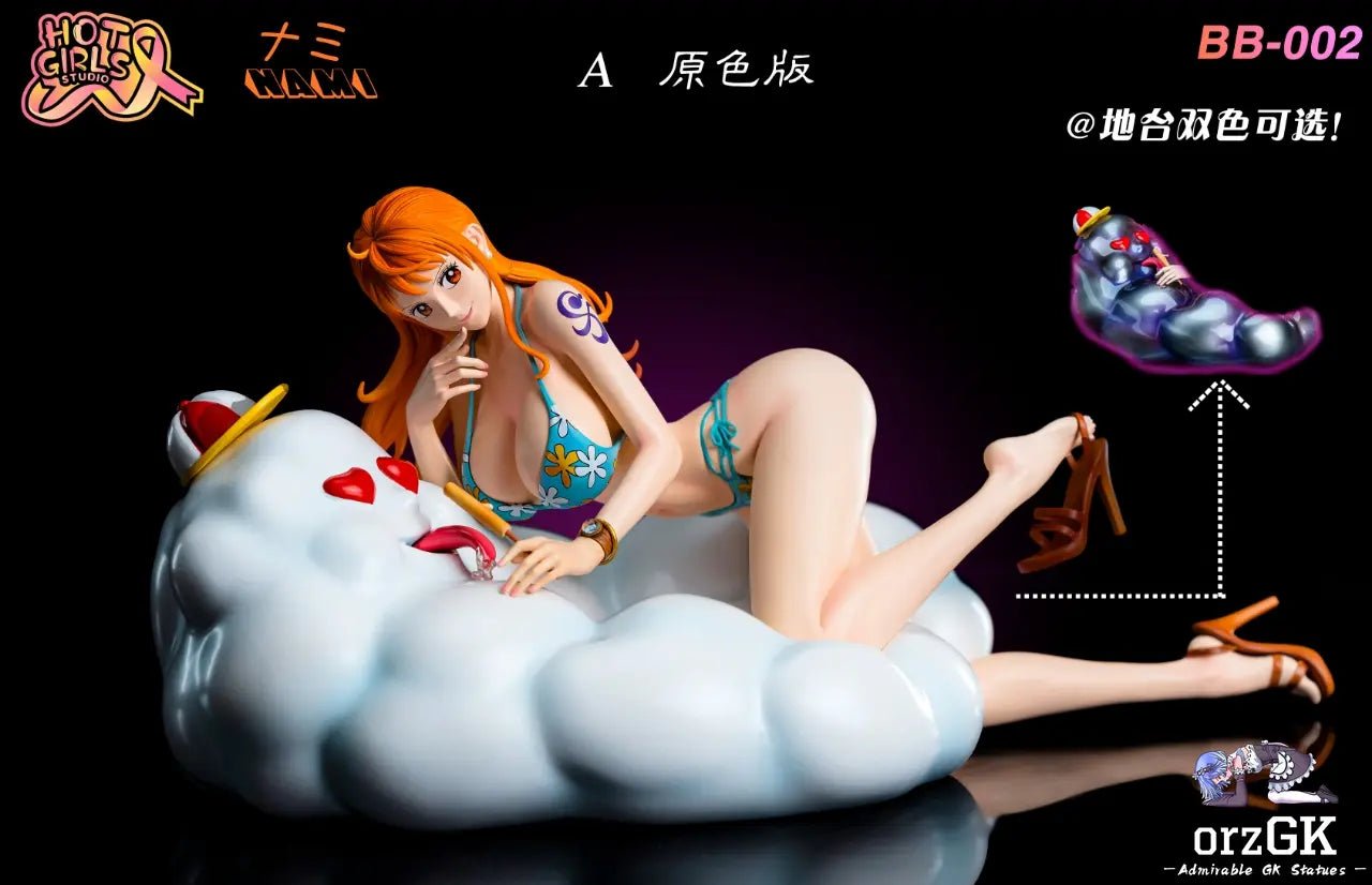 Hot Girls Studio - One Piece Pool Party 2 Little Thief Cat Nami resin statue Navy Toys anime figure
