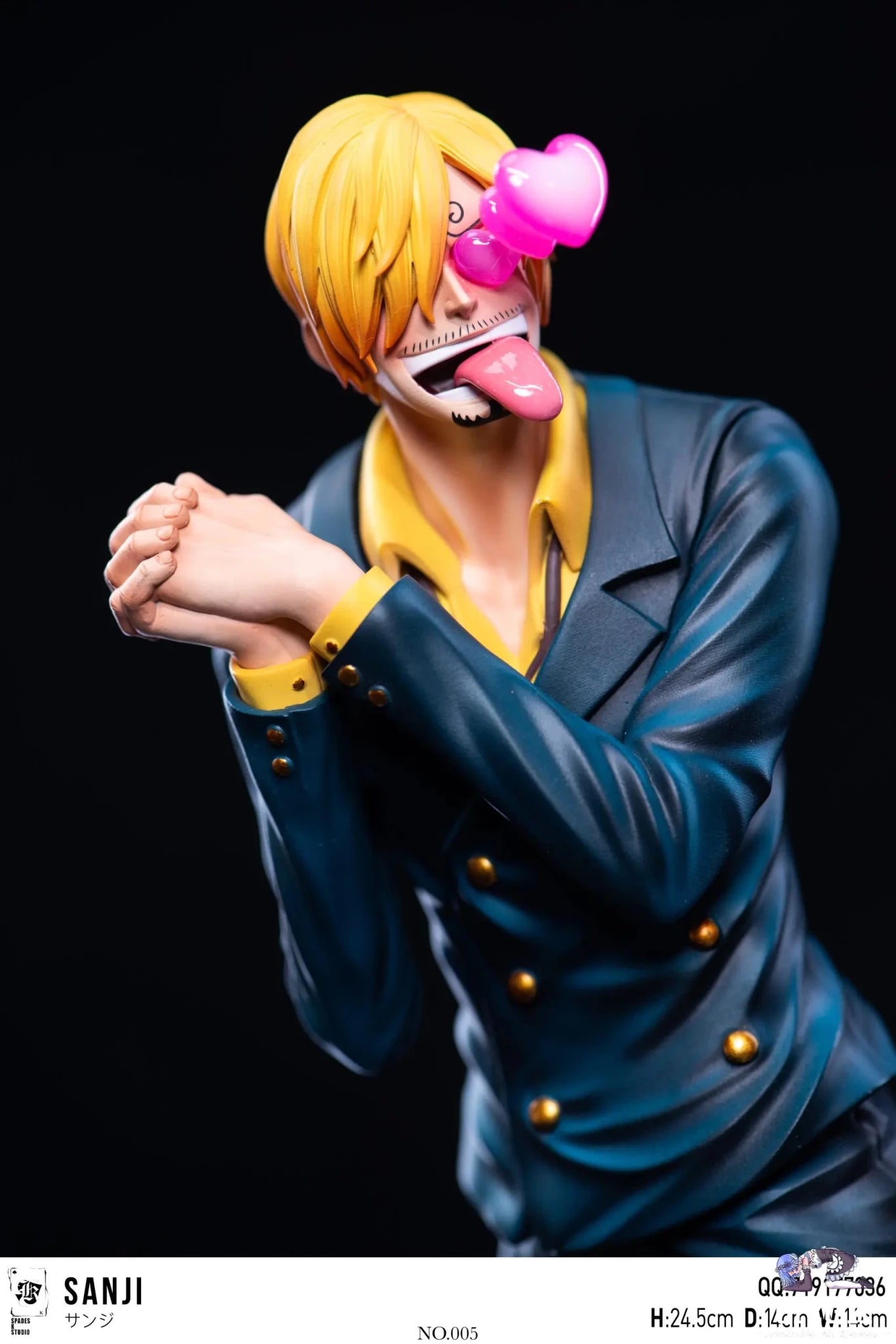SPADES K Studio - One Piece Straw Hat Crew Resonance Series 05 Sanji resin statue Navy Toys anime figure