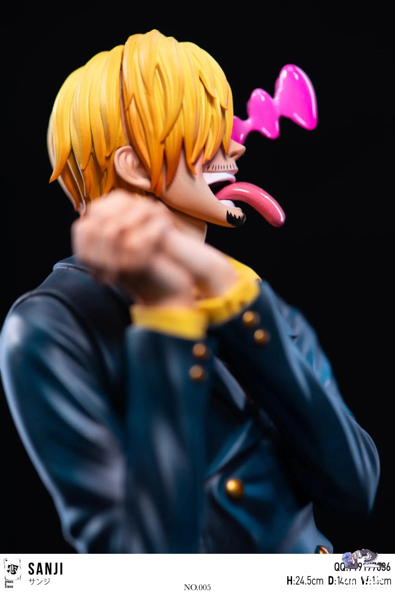 SPADES K Studio - One Piece Straw Hat Crew Resonance Series 05 Sanji resin statue Navy Toys anime figure