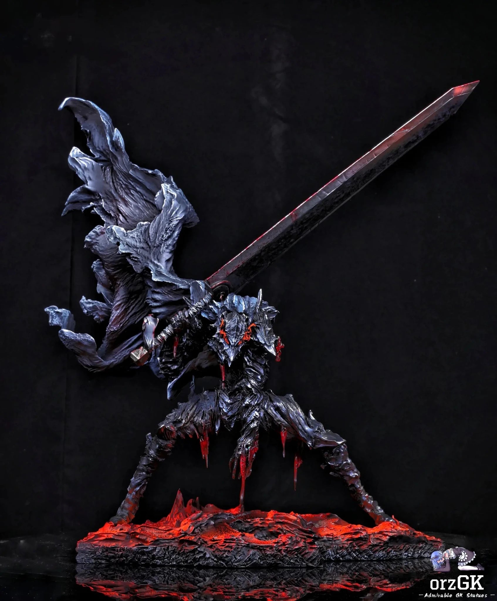 Guts Berserker Armor - Berserk - Iron Curtain Studio resin statue Navy Toys anime figure