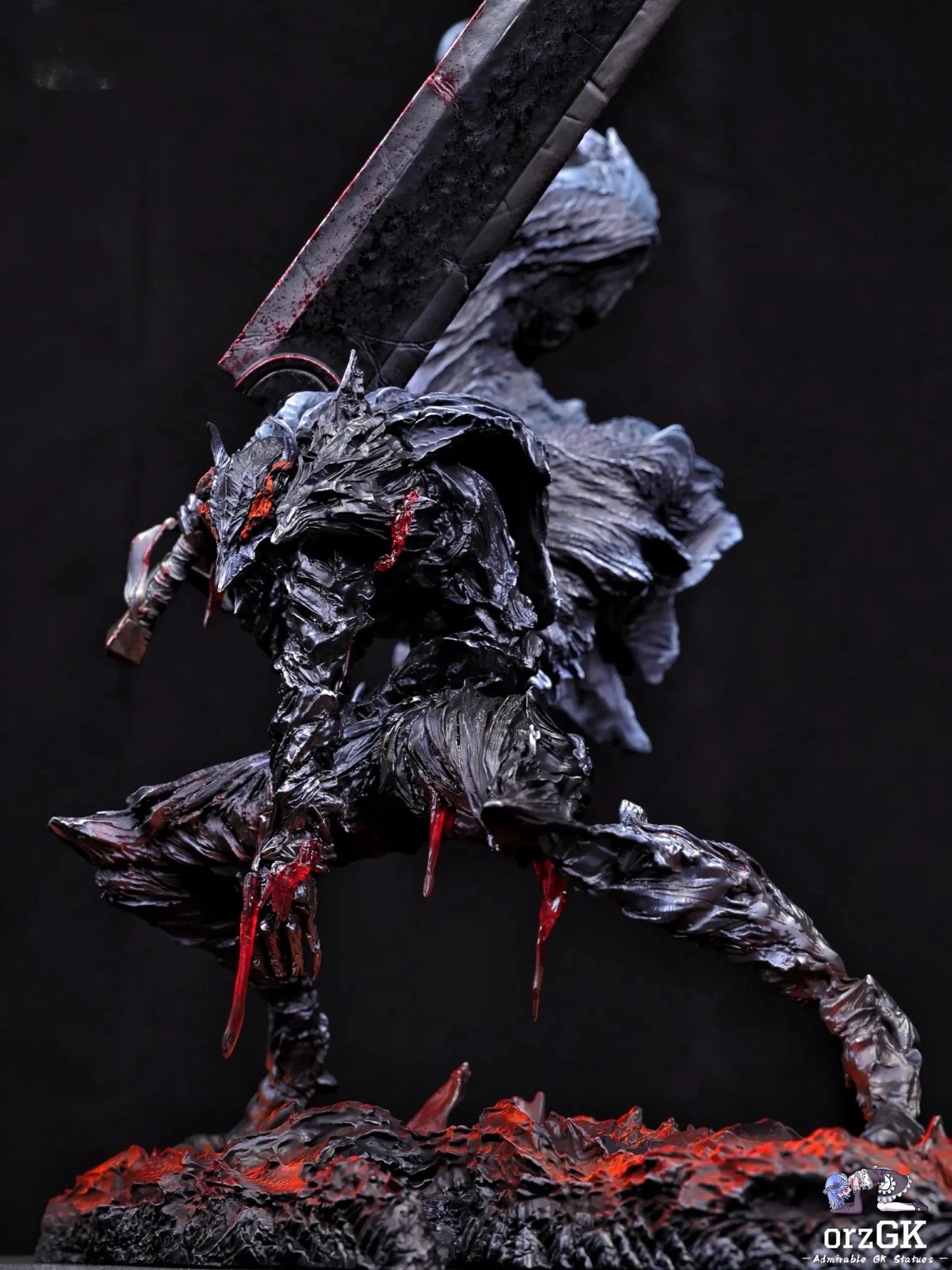Guts Berserker Armor - Berserk - Iron Curtain Studio resin statue Navy Toys anime figure