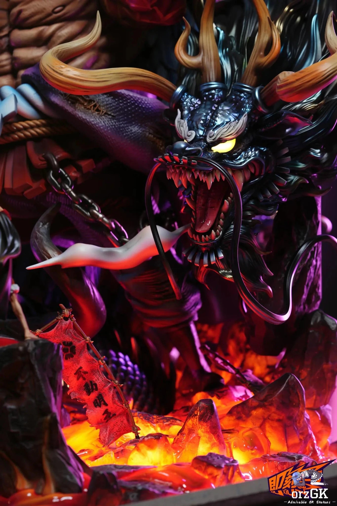Ji Ke Studio - One Piece Four Emperors Series 01 Kaido resin statue Navy Toys anime figure