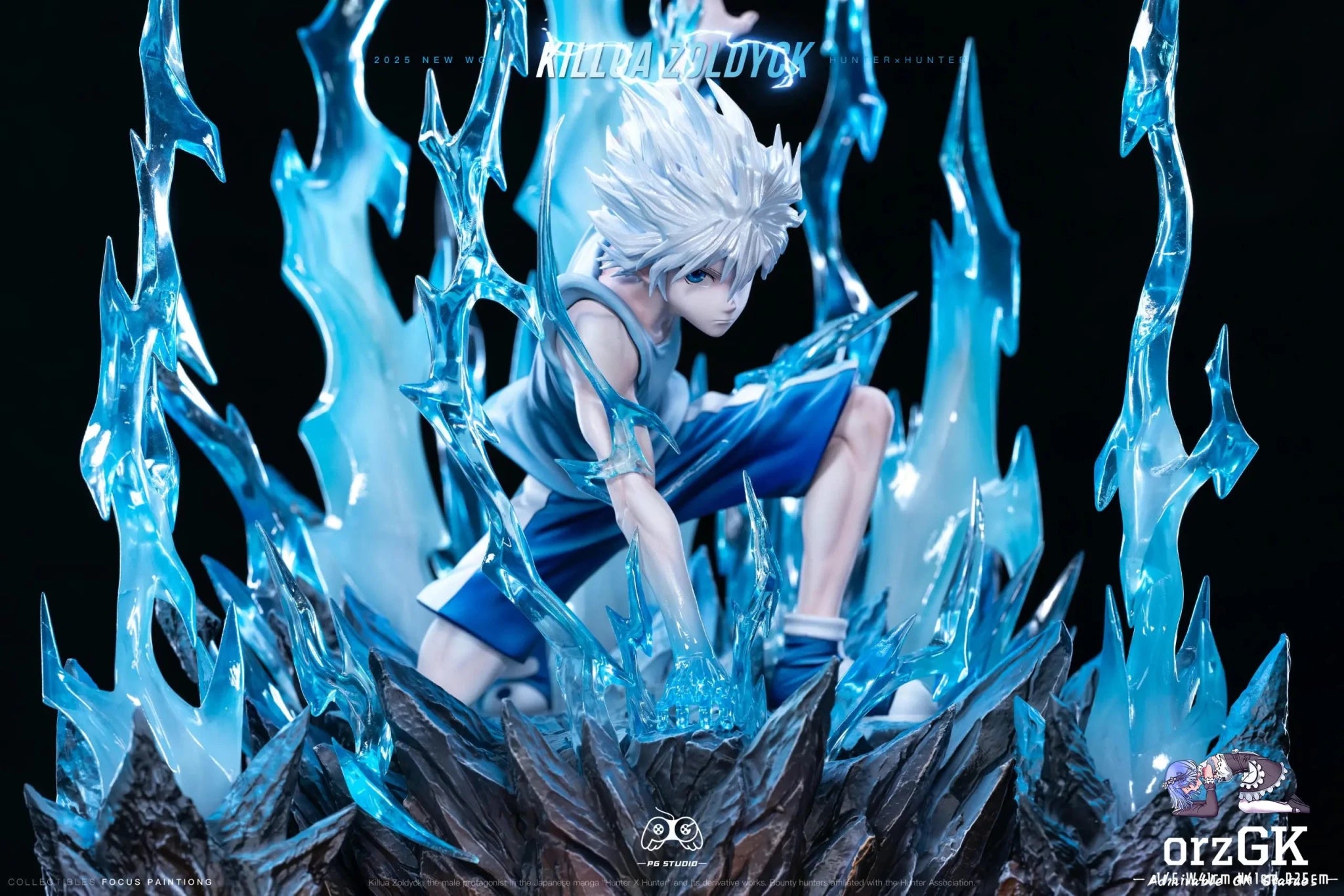 PG Studio - Hunter x Hunter Killua 4.0 resin statue Navy Toys anime figure