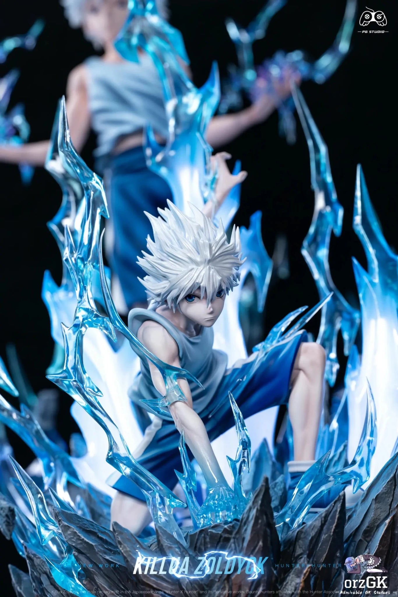 PG Studio - Hunter x Hunter Killua 4.0 resin statue Navy Toys anime figure
