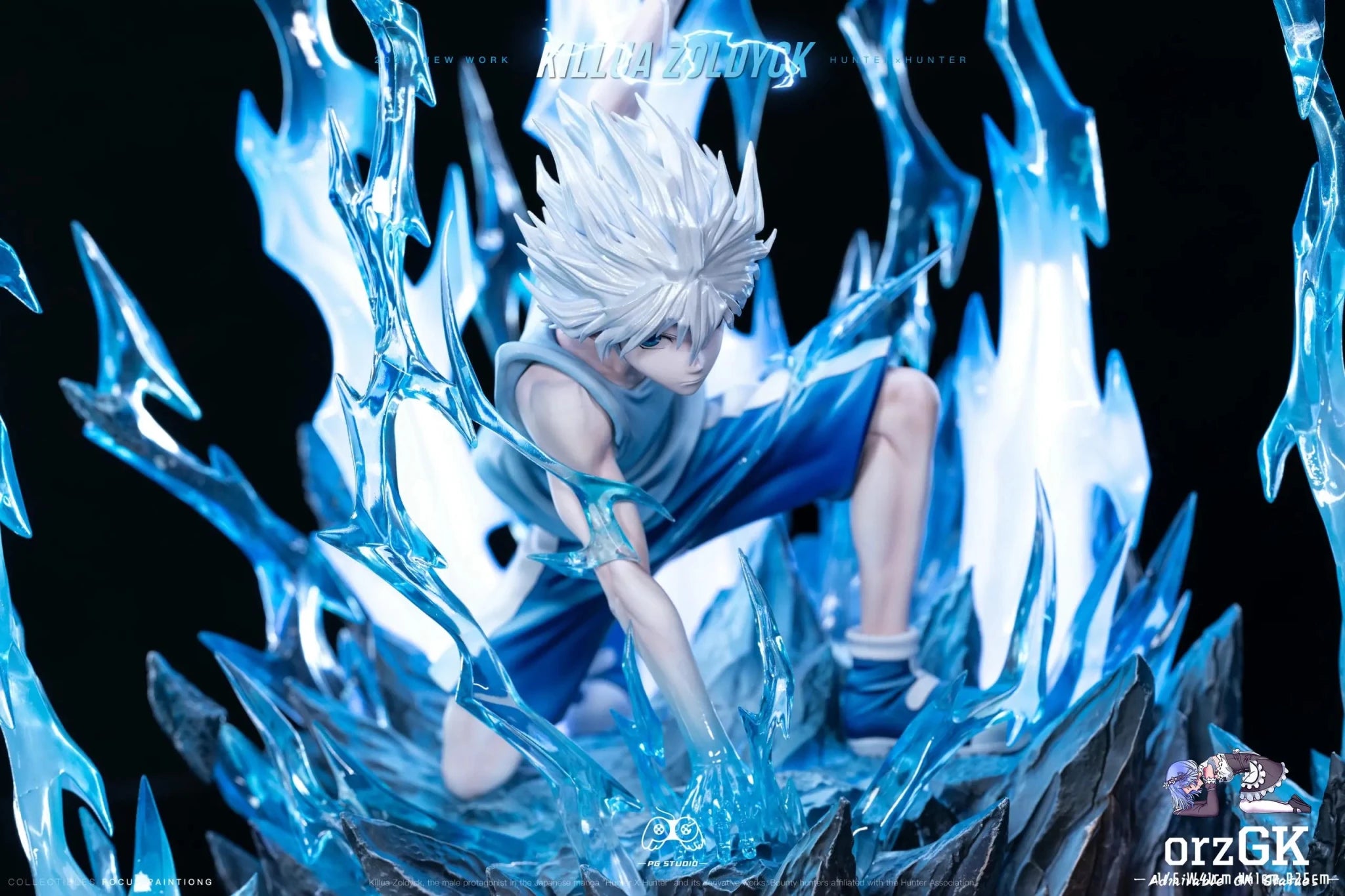 PG Studio - Hunter x Hunter Killua 4.0 resin statue Navy Toys anime figure