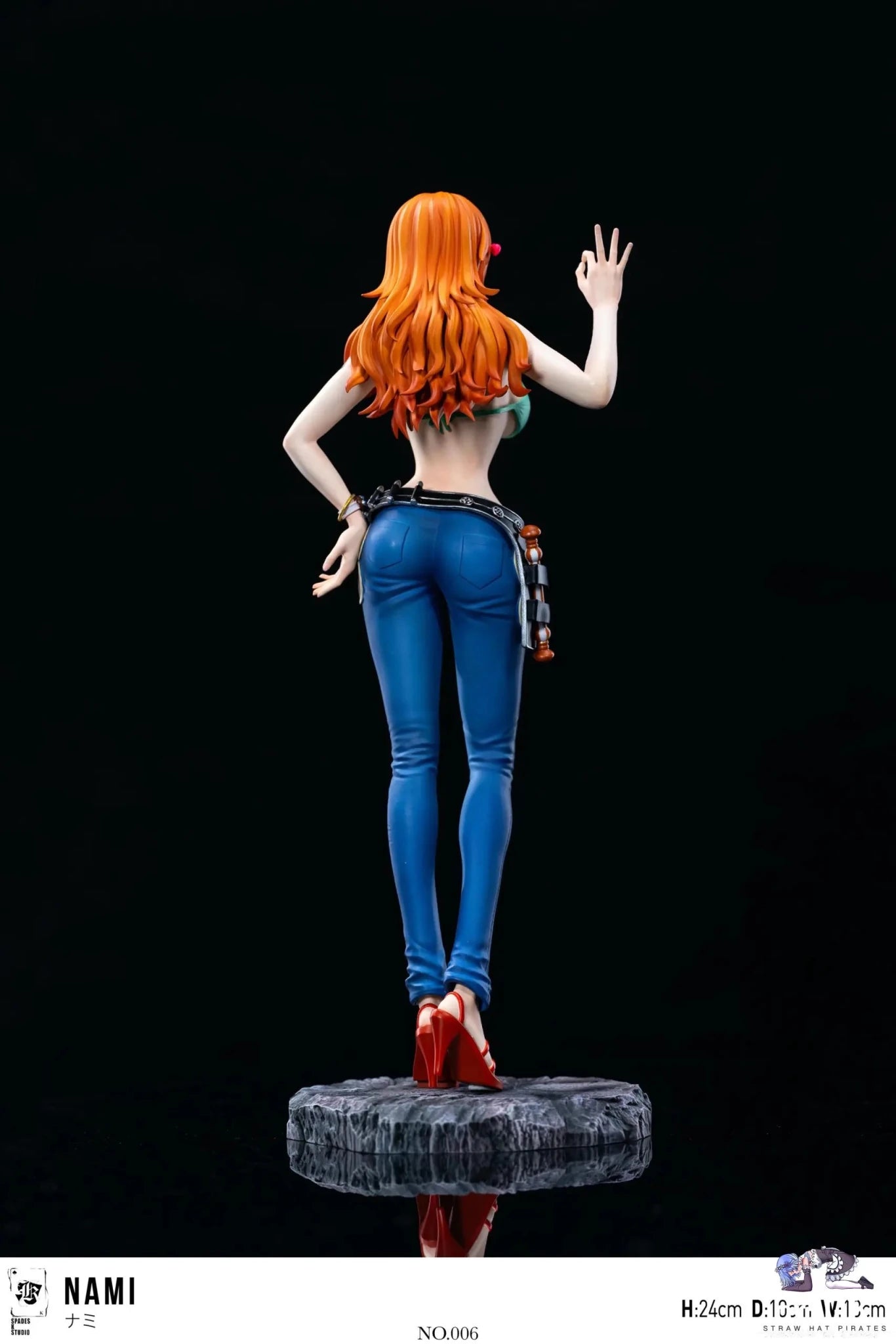 SPADES K Studio - One Piece Straw Hat Crew Resonance Series 06 Nami resin statue Navy Toys anime figure