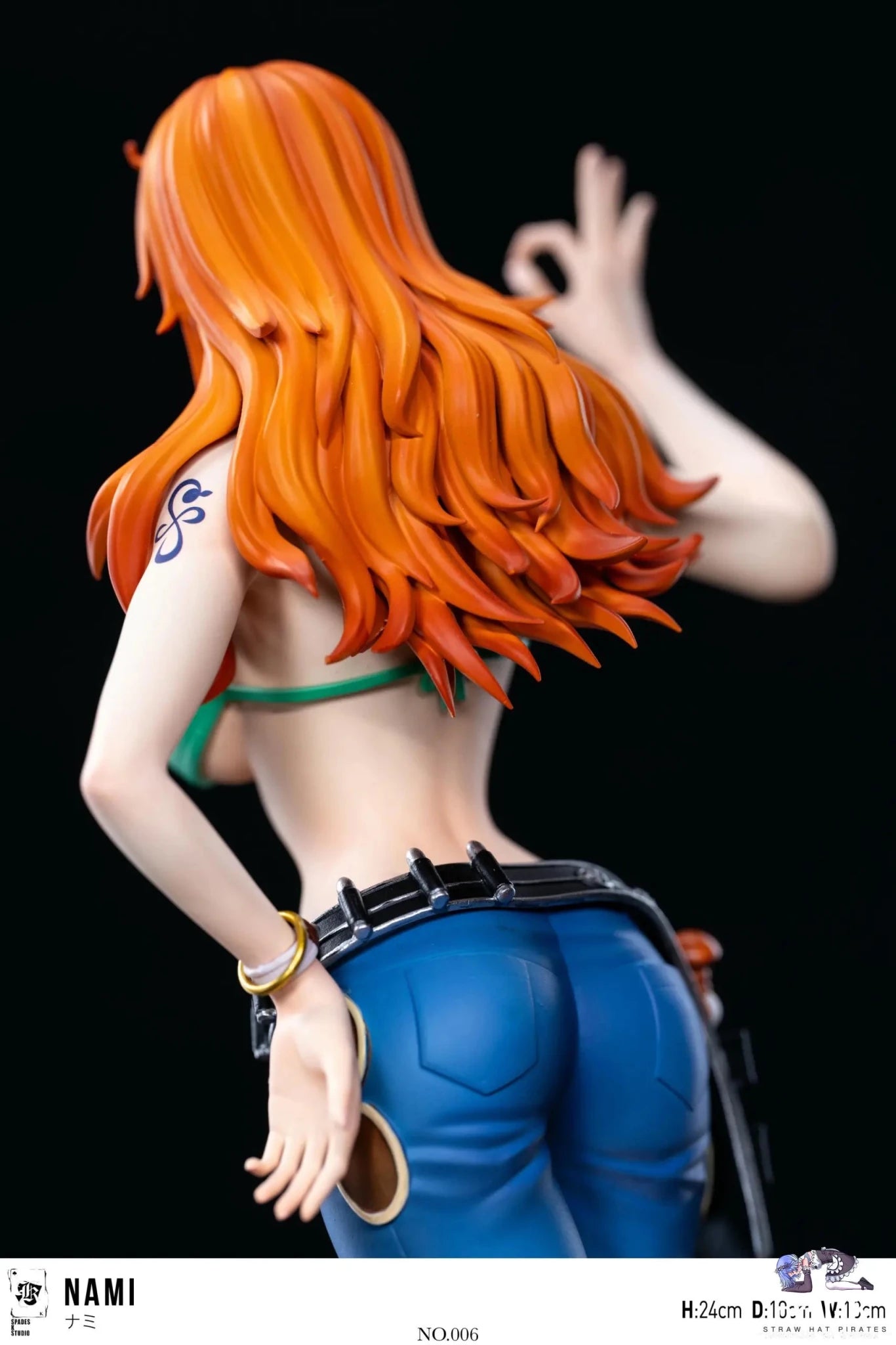 SPADES K Studio - One Piece Straw Hat Crew Resonance Series 06 Nami resin statue Navy Toys anime figure