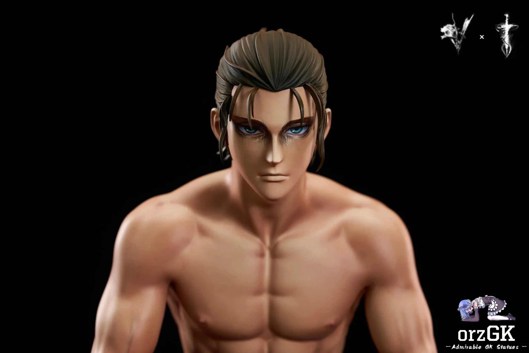 Coordinate Studio & Damocles Studio - Attack On Titan Famous Scene Series Mirror Eren resin statue Navy Toys anime figure