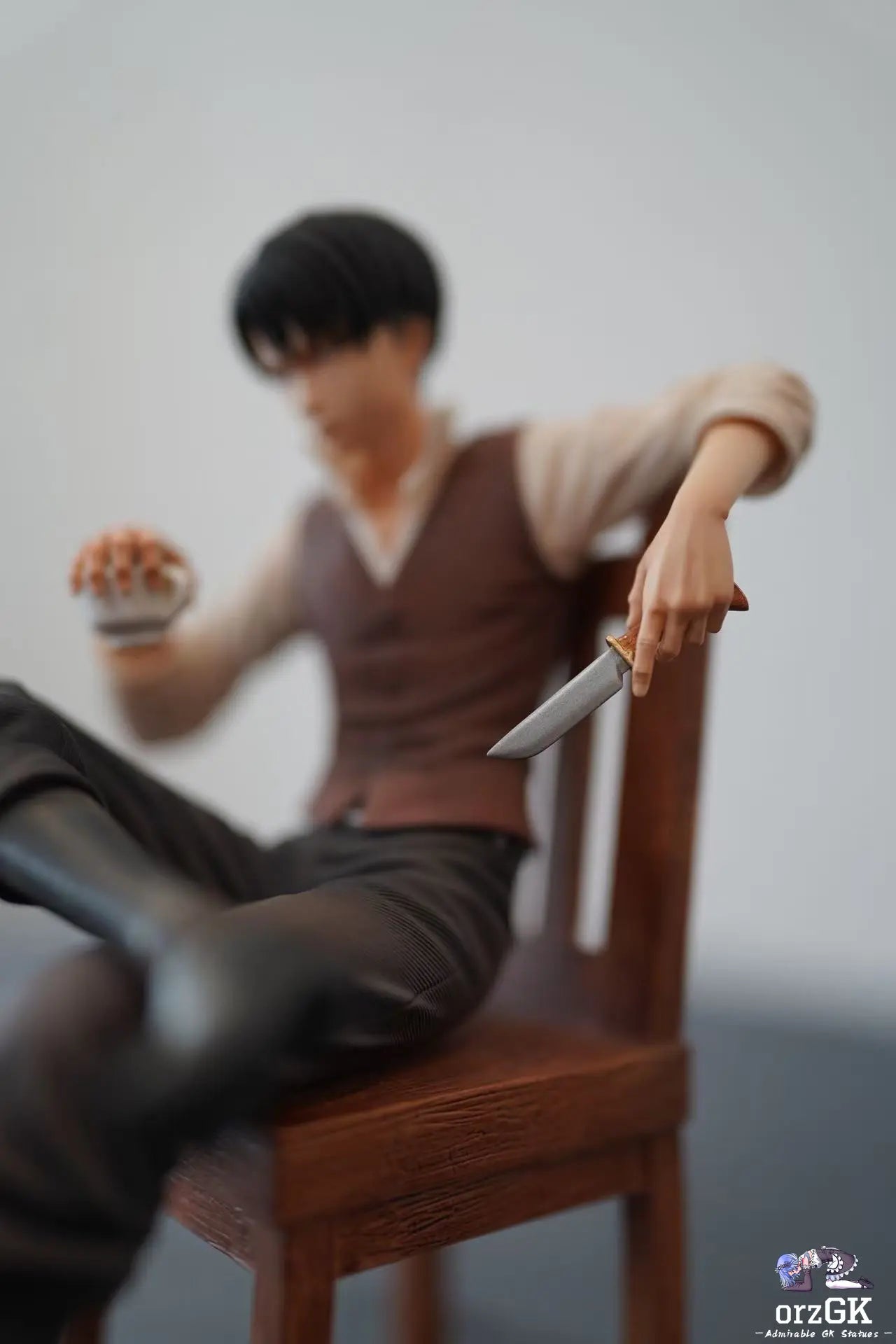 TITAN Studio - Attack on Titan Side Story Series 01 Levi resin statue Navy Toys anime figure