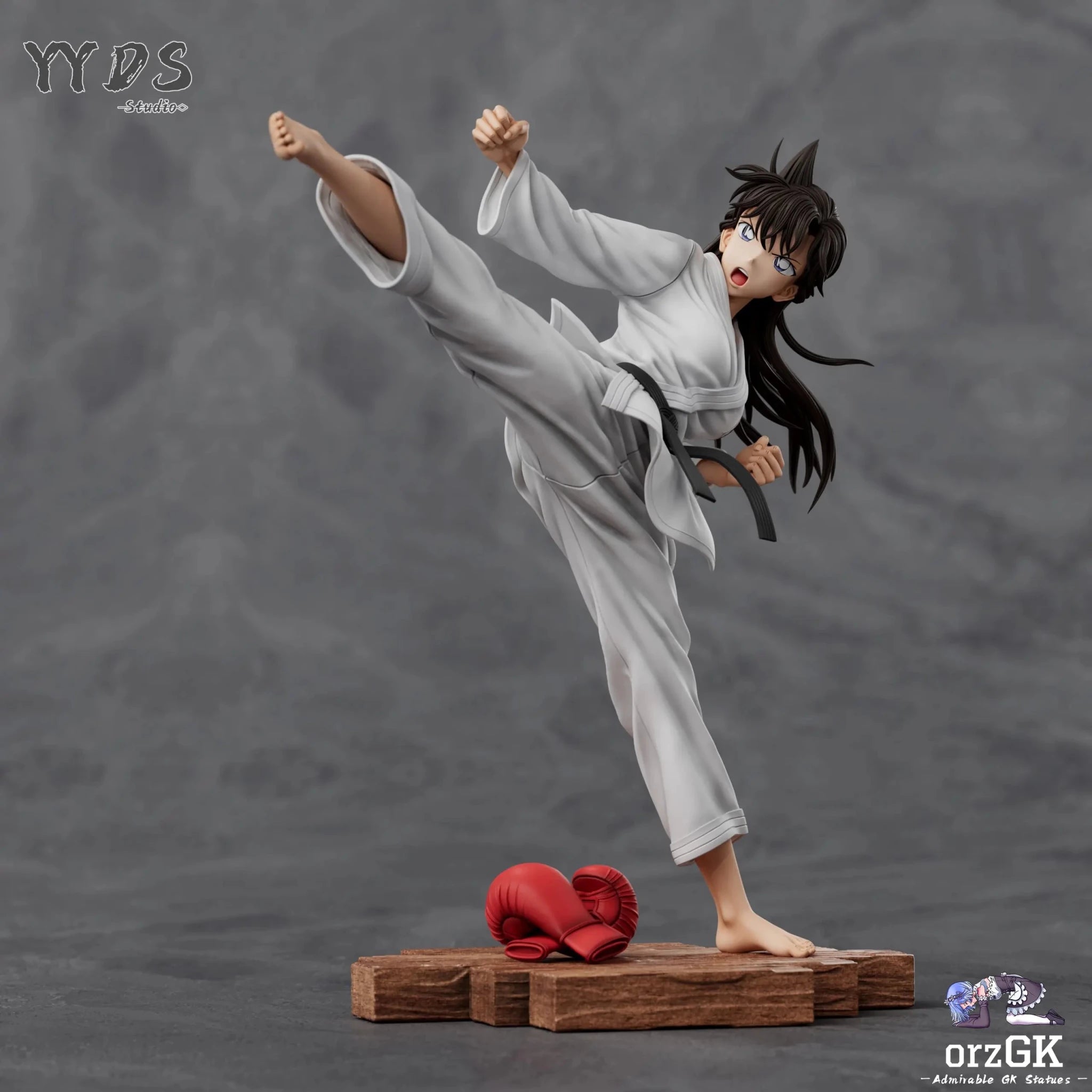YYDS Studio - Detective Conan Karate Ran Mouri resin statue Navy Toys anime figure