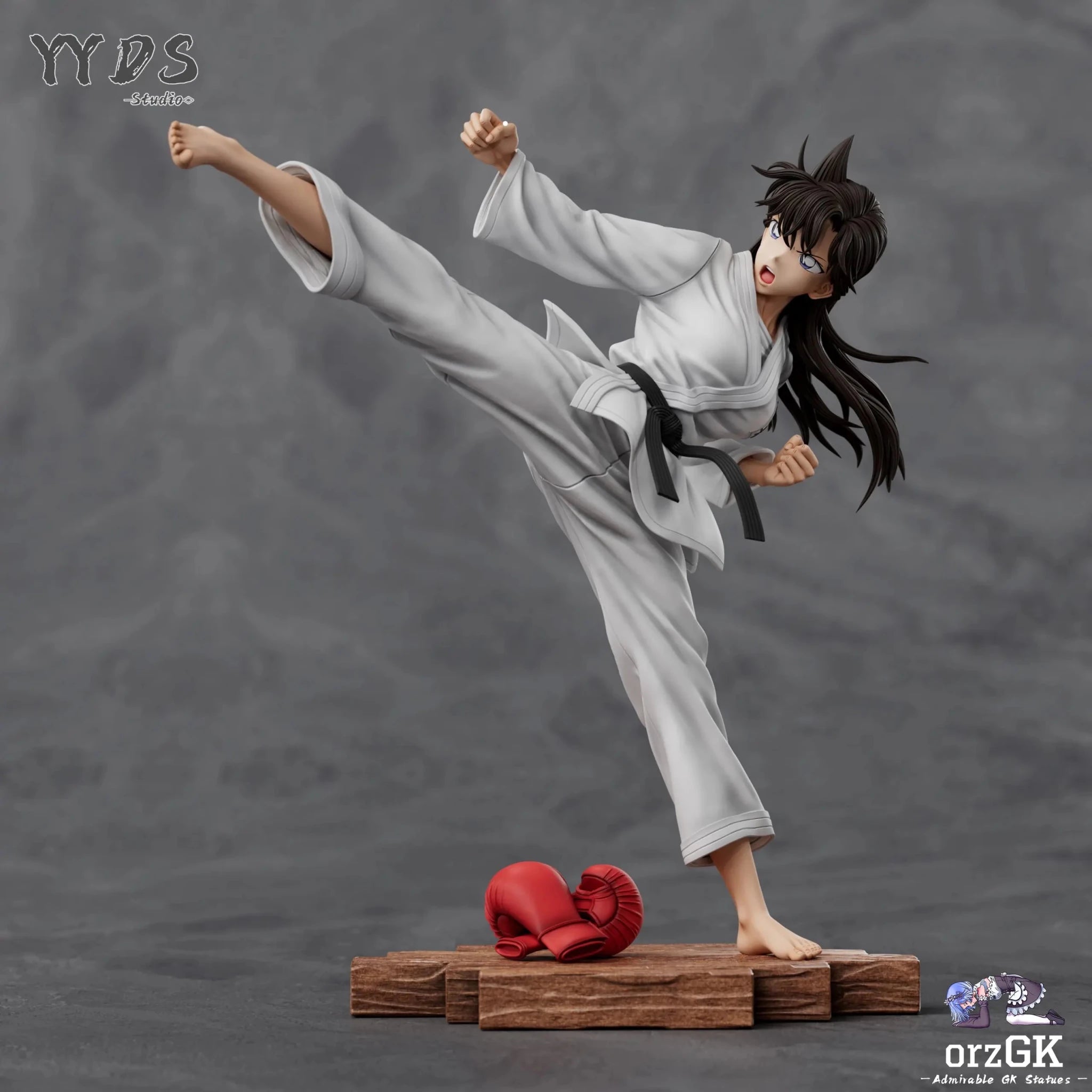 YYDS Studio - Detective Conan Karate Ran Mouri resin statue Navy Toys anime figure