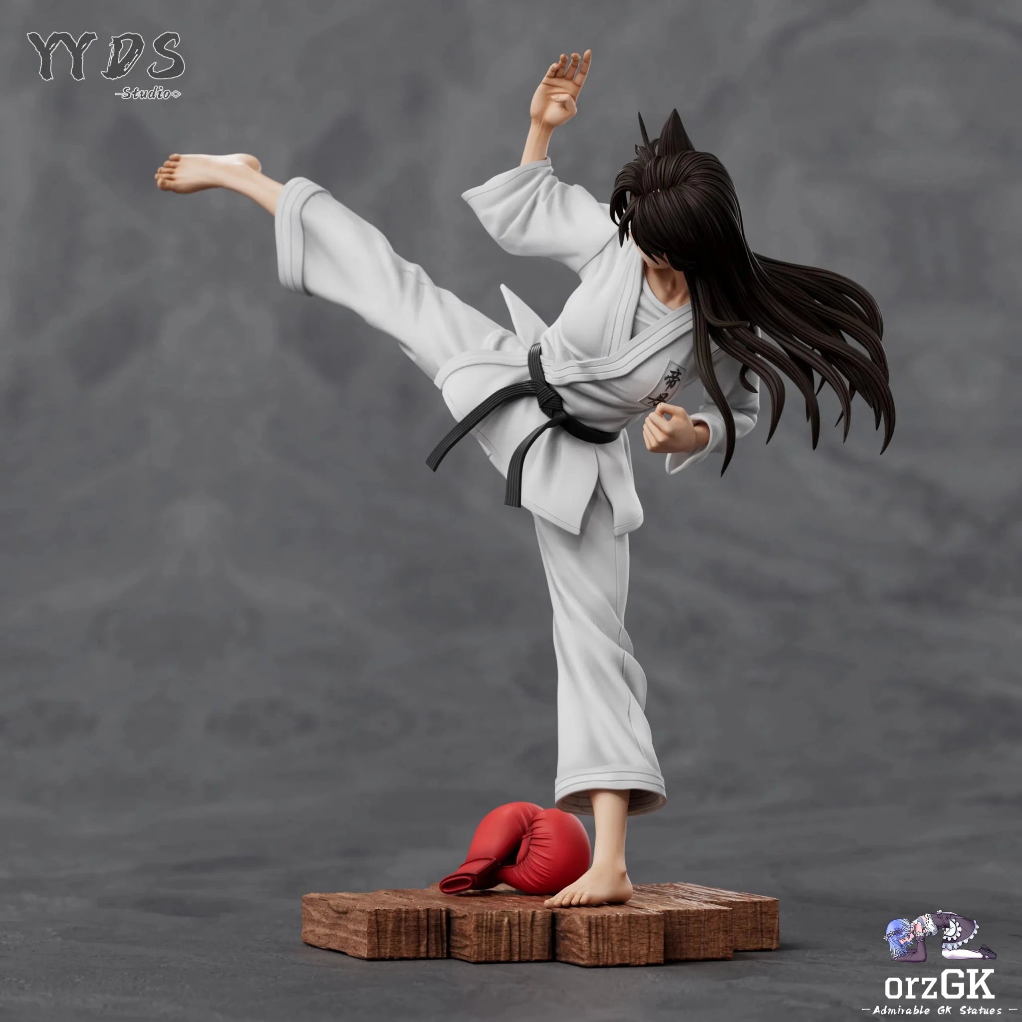 YYDS Studio - Detective Conan Karate Ran Mouri resin statue Navy Toys anime figure