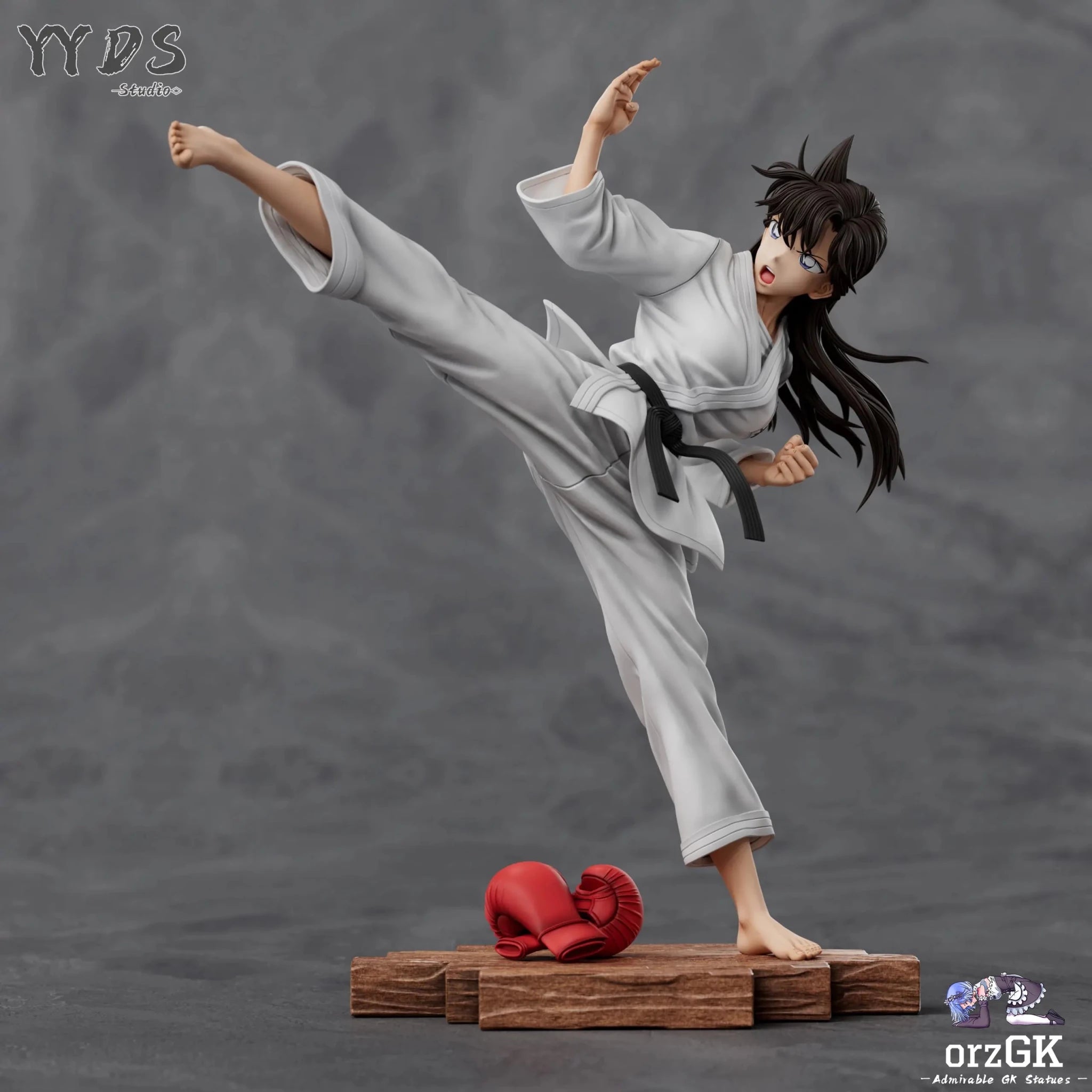 YYDS Studio - Detective Conan Karate Ran Mouri resin statue Navy Toys anime figure