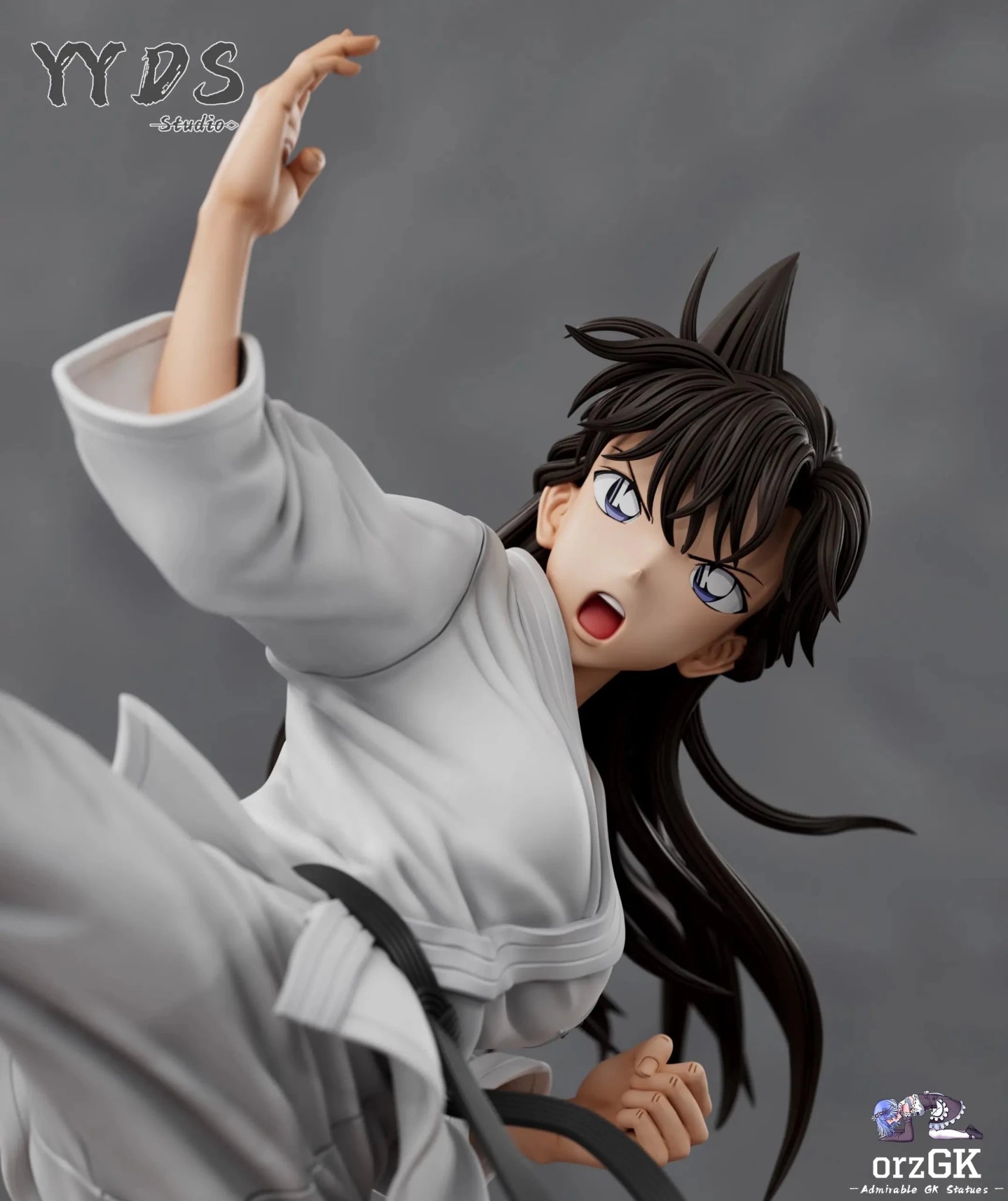 YYDS Studio - Detective Conan Karate Ran Mouri resin statue Navy Toys anime figure