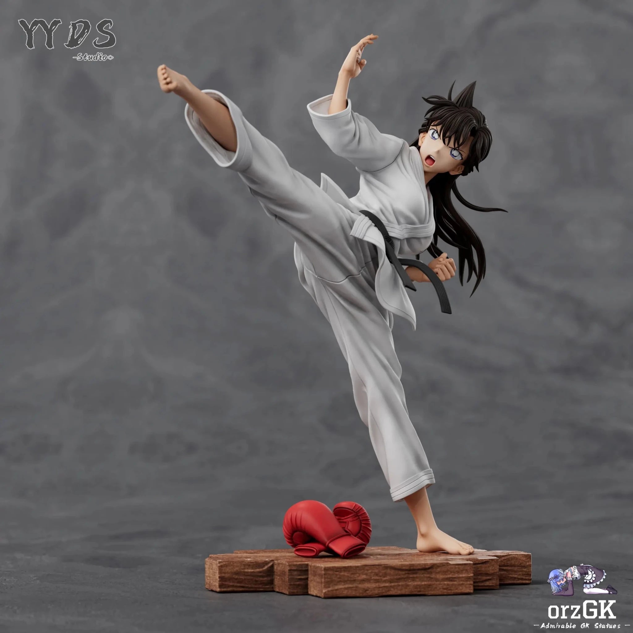 YYDS Studio - Detective Conan Karate Ran Mouri resin statue Navy Toys anime figure