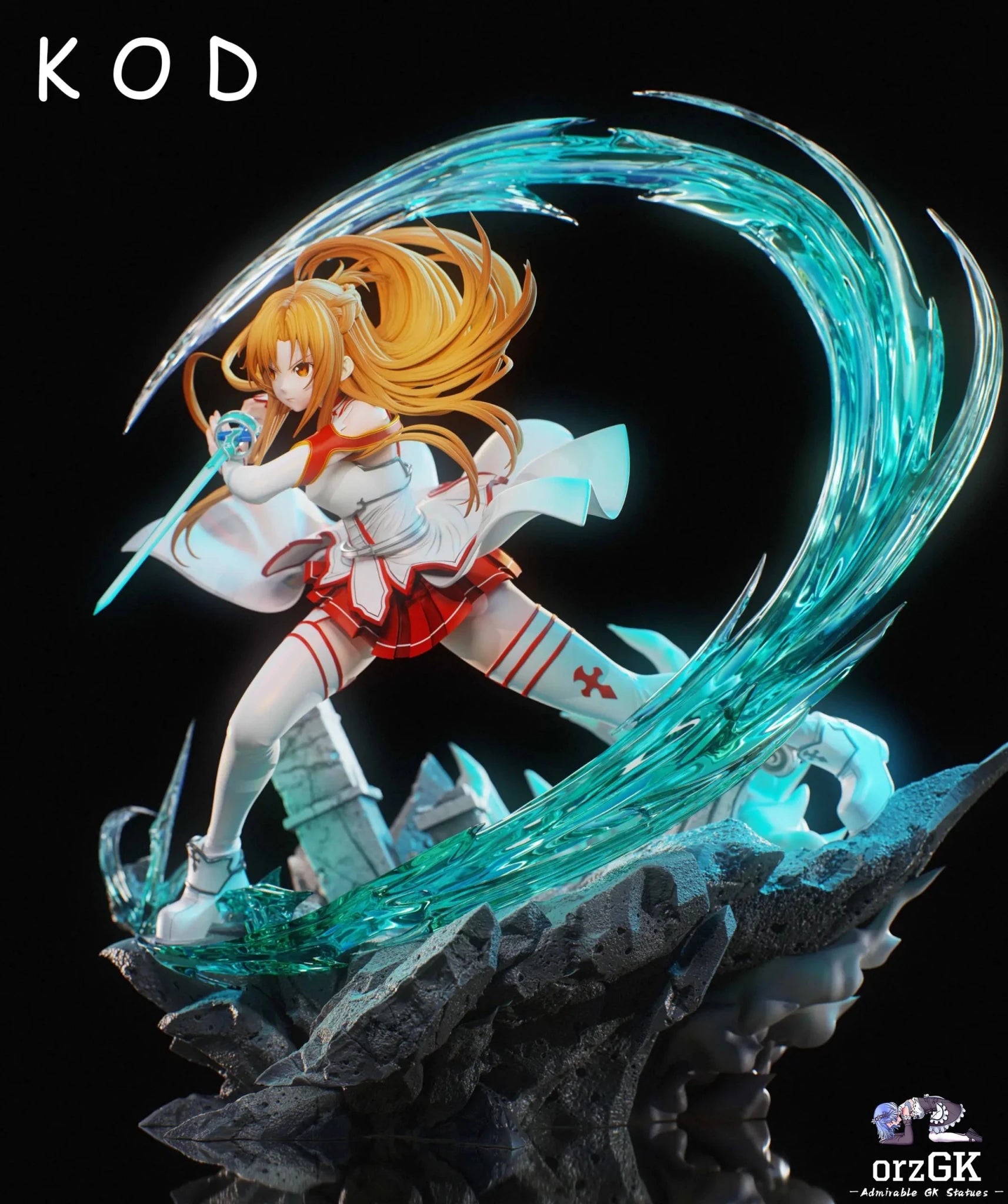 KOD Studio - Sword Art Online Asuna resin statue Navy Toys anime figure