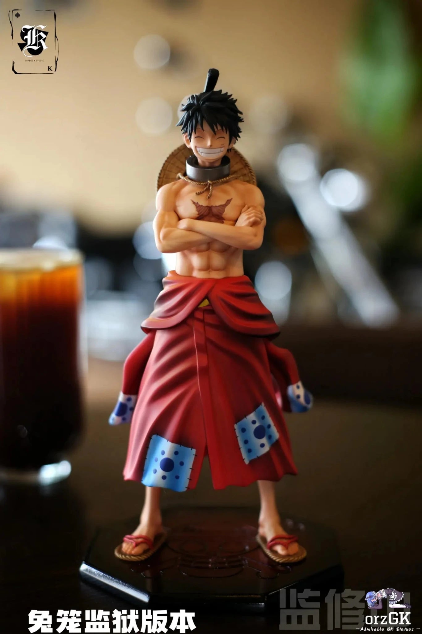 SPADES K Studio - One Piece Full Costume Project 2 Monkey D. Luffy resin statue Navy Toys anime figure