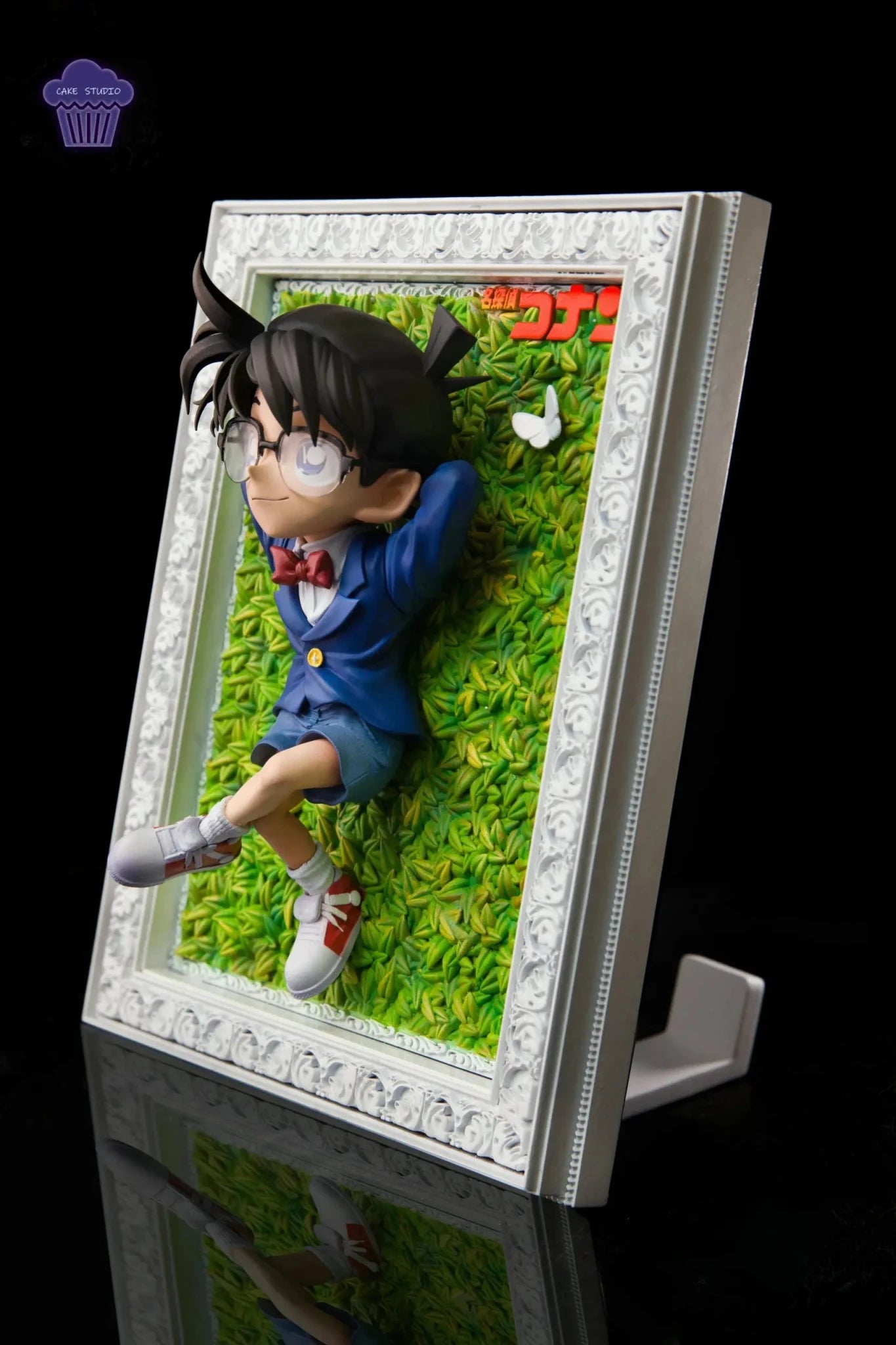 Cake Studio - Detective Conan Frame 001 Boy in Blue Outfit Conan resin statue Navy Toys anime figure