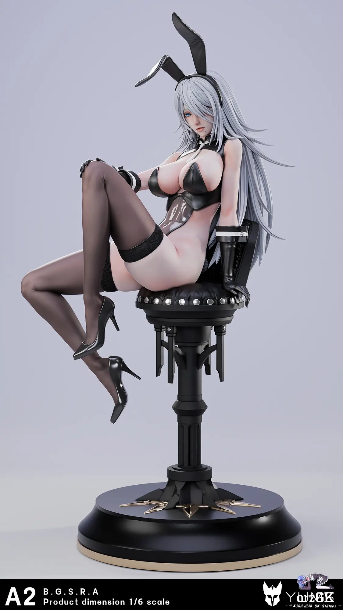 YUMS - Collectors Studio - NieR:Automata YoRHa Bunny Girl A2 resin statue Navy Toys anime figure