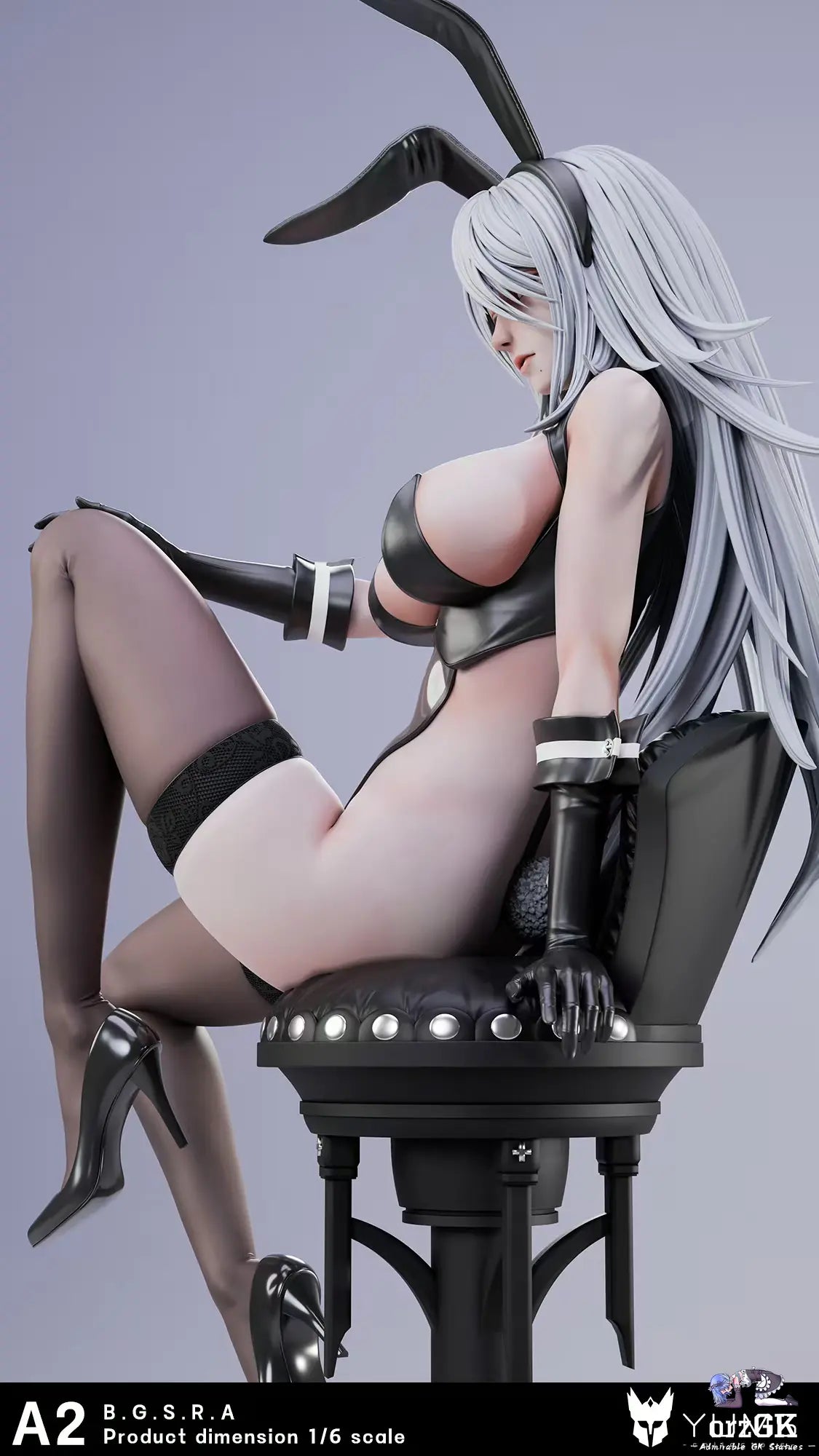 YUMS - Collectors Studio - NieR:Automata YoRHa Bunny Girl A2 resin statue Navy Toys anime figure