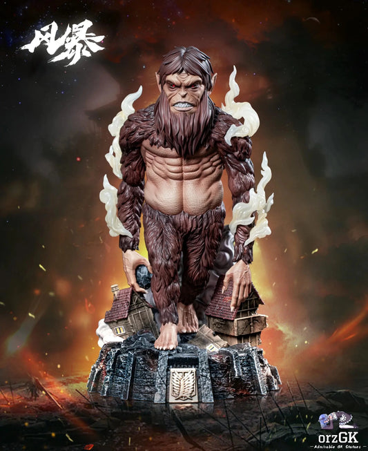 Feng Bao Studio - Attack on Titan 04 WCF Beast Titan resin statue Navy Toys anime figure