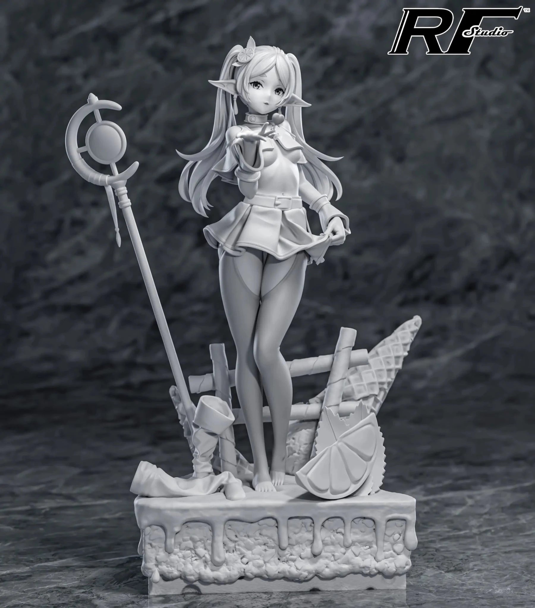 RF Studio - Frieren: Beyond Journey's End Frieren resin statue Navy Toys anime figure