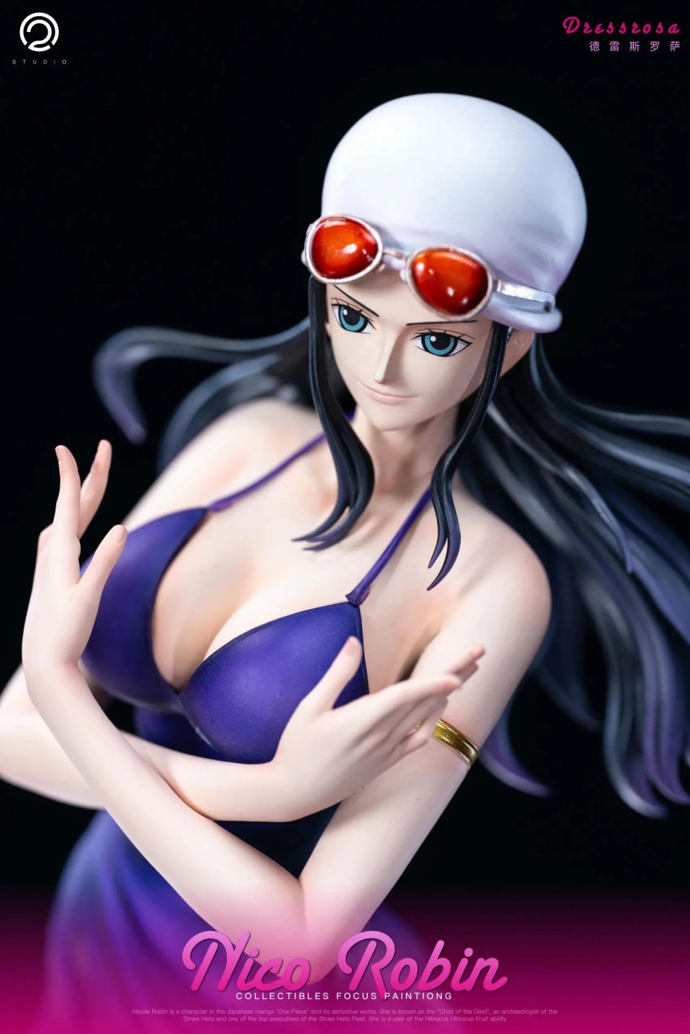 C2 Studio - One Piece Two years later Straw Hat Pirates Part 7 Nico Robin resin statue Navy Toys anime figure