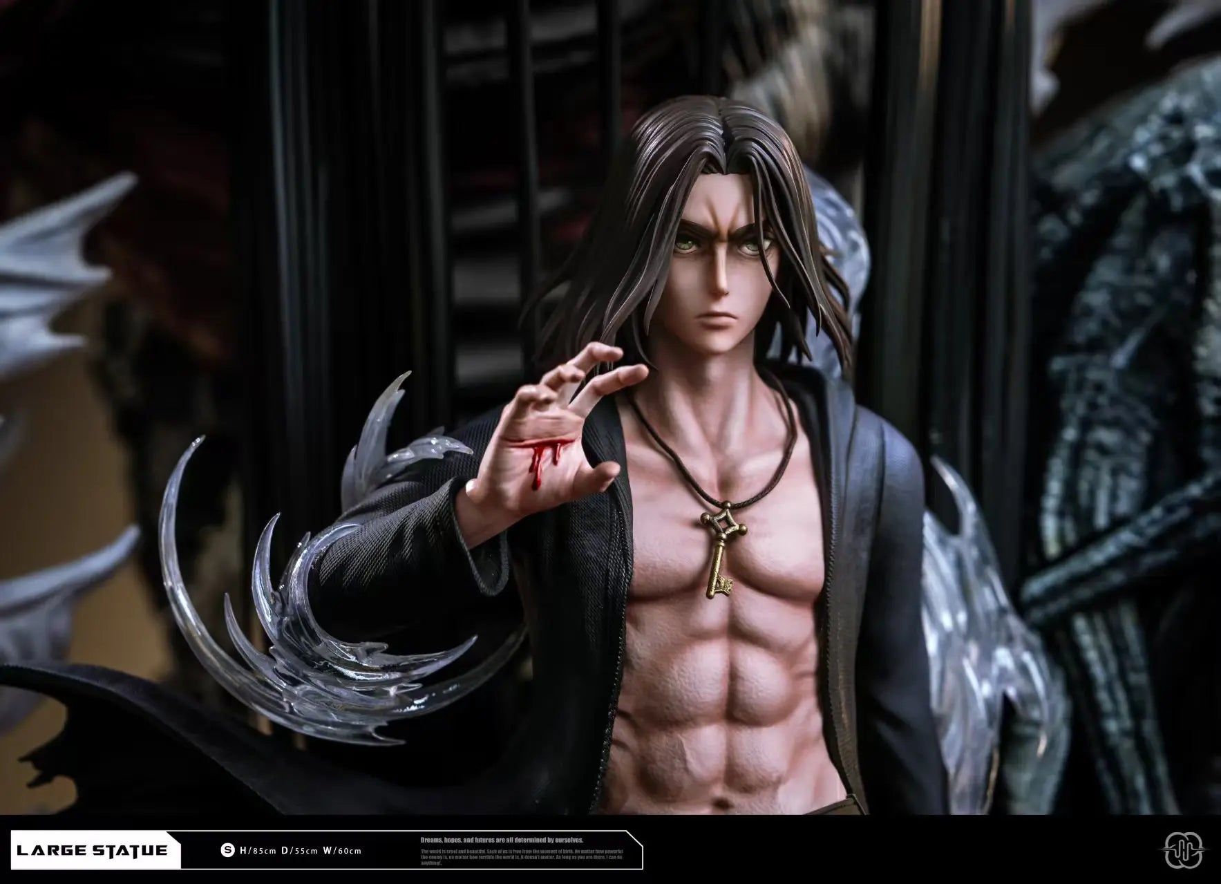 Hertz Studio - Attack On Titan Eren Jaeger resin statue Navy Toys anime figure
