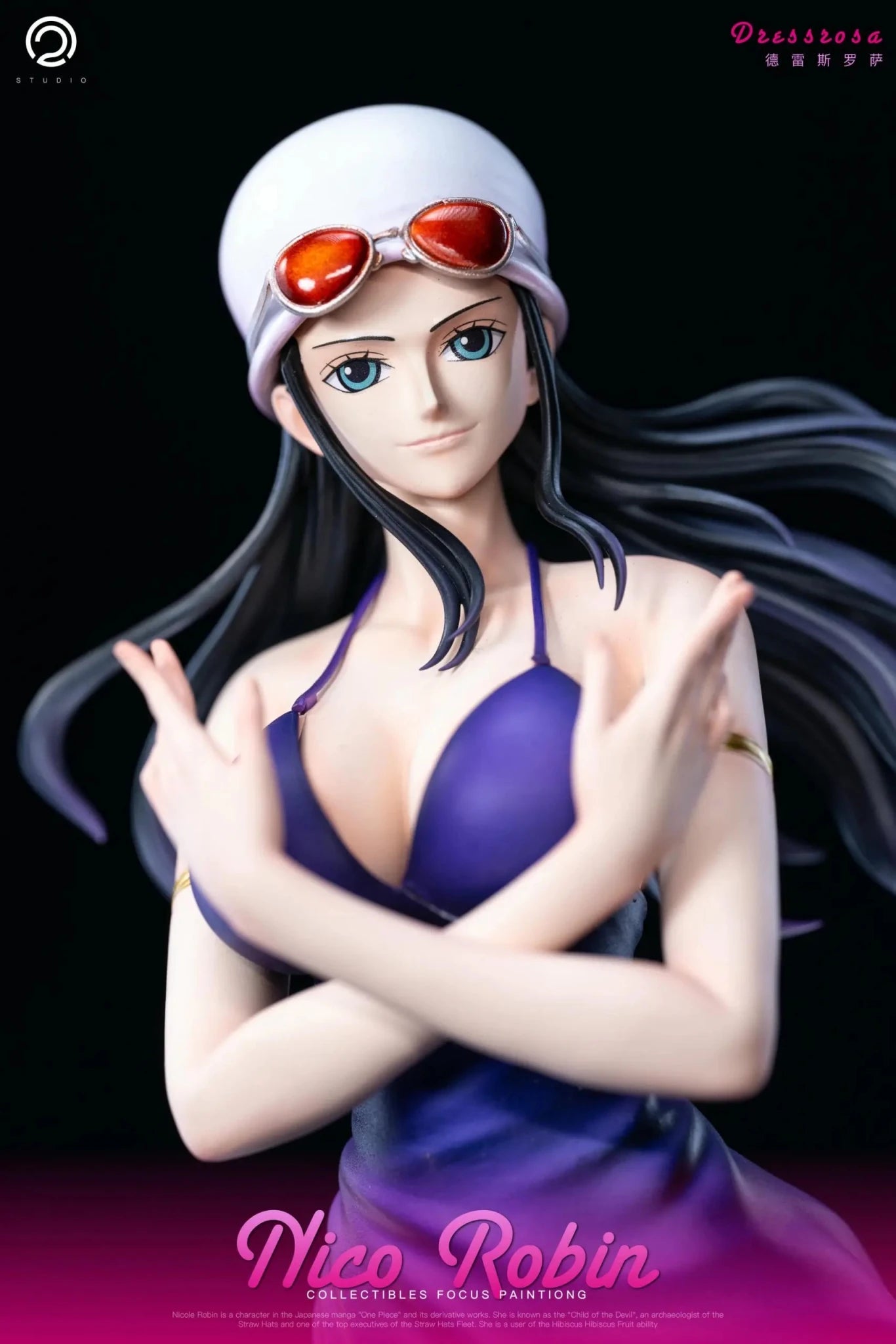 C2 Studio - One Piece Two years later Straw Hat Pirates Part 7 Nico Robin resin statue Navy Toys anime figure