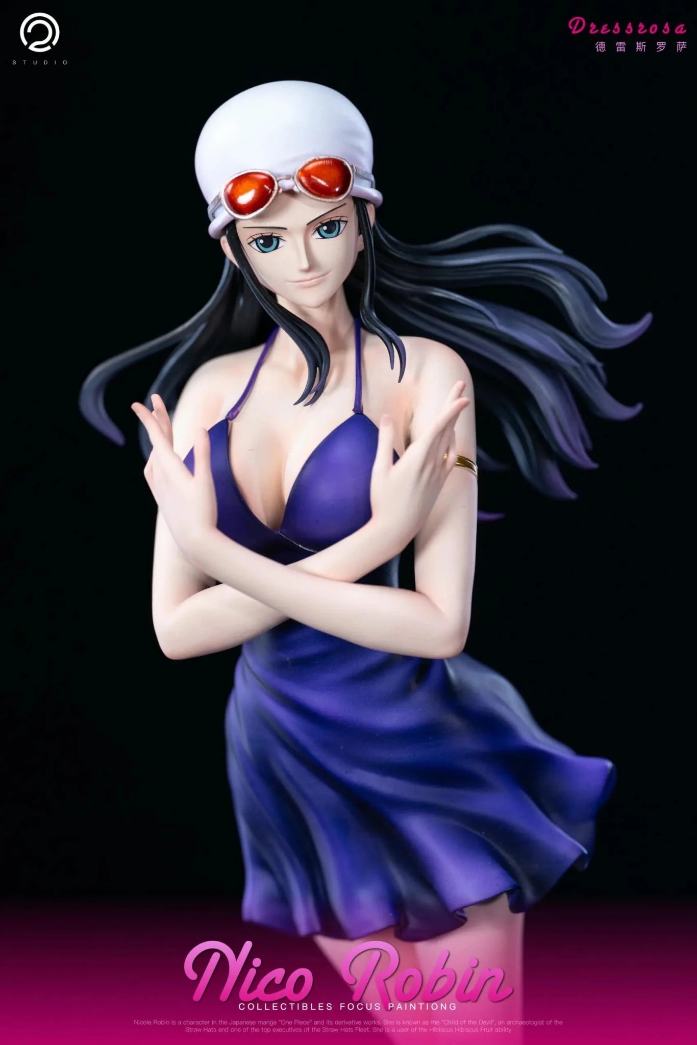 C2 Studio - One Piece Two years later Straw Hat Pirates Part 7 Nico Robin resin statue Navy Toys anime figure