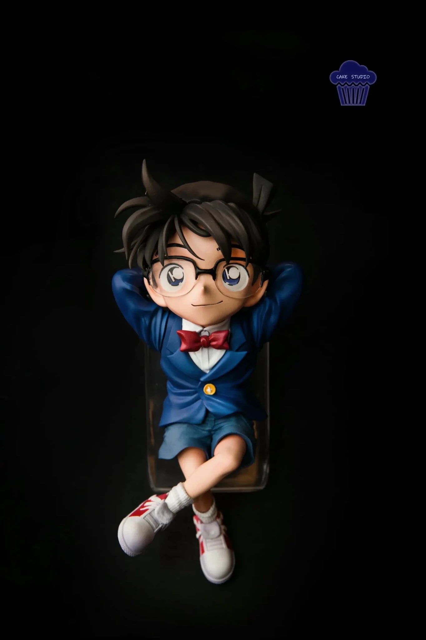 Cake Studio - Detective Conan Frame 001 Boy in Blue Outfit Conan resin statue Navy Toys anime figure