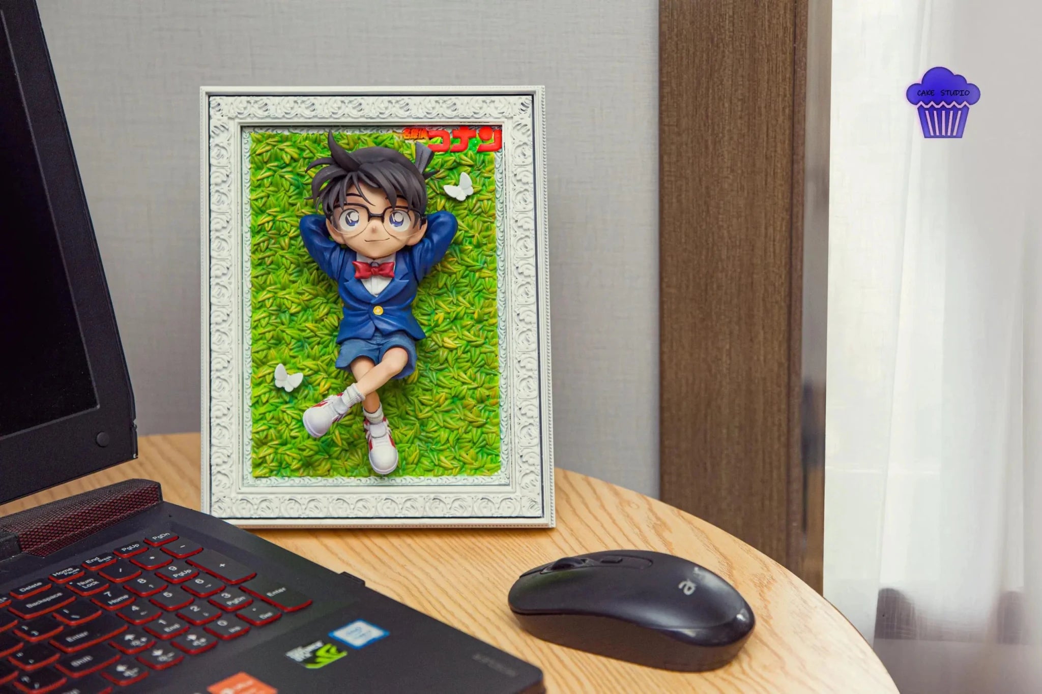 Cake Studio - Detective Conan Frame 001 Boy in Blue Outfit Conan resin statue Navy Toys anime figure