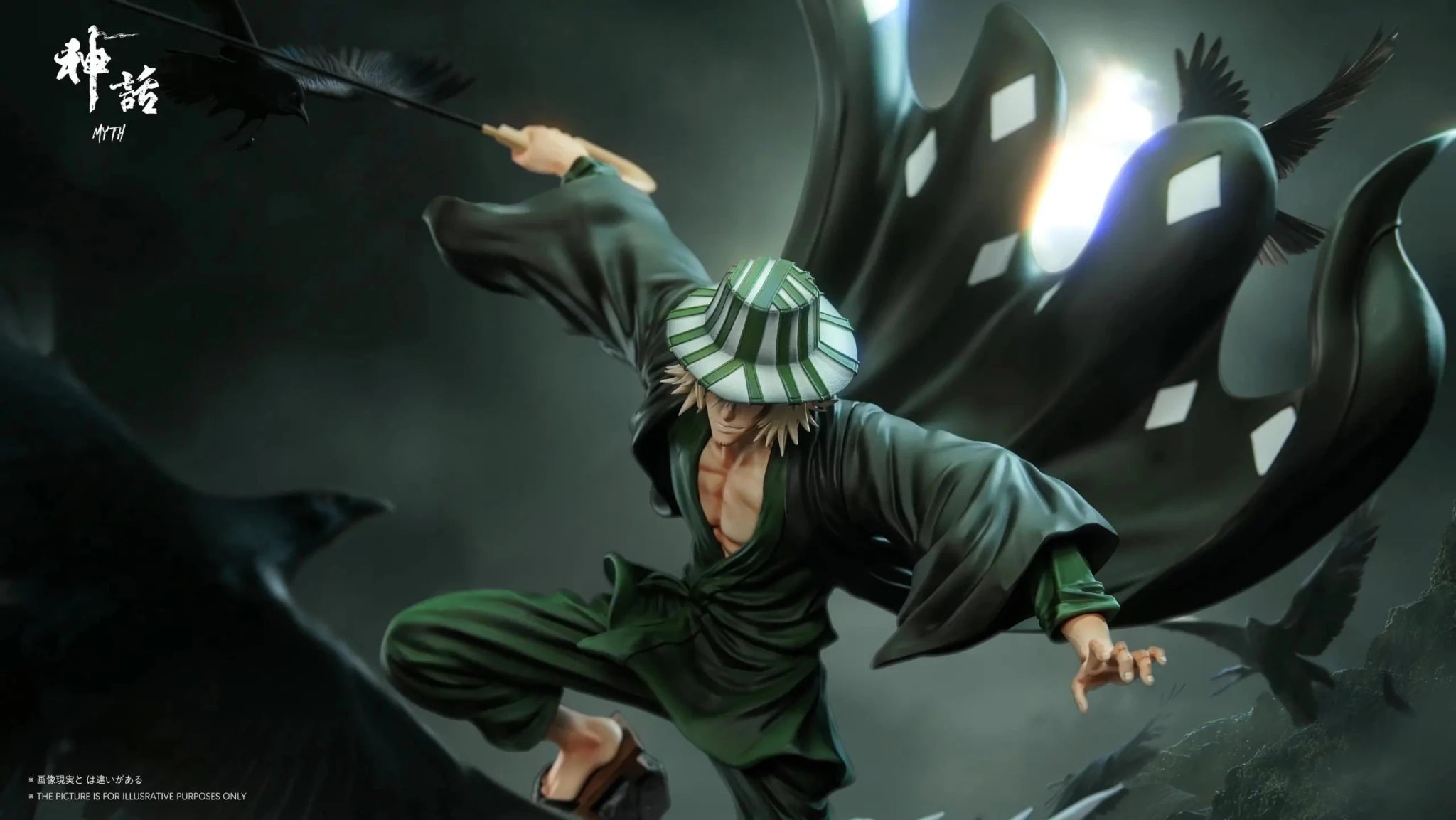 Myth Studio - BLEACH Urahara Kisuke resin statue Navy Toys anime figure