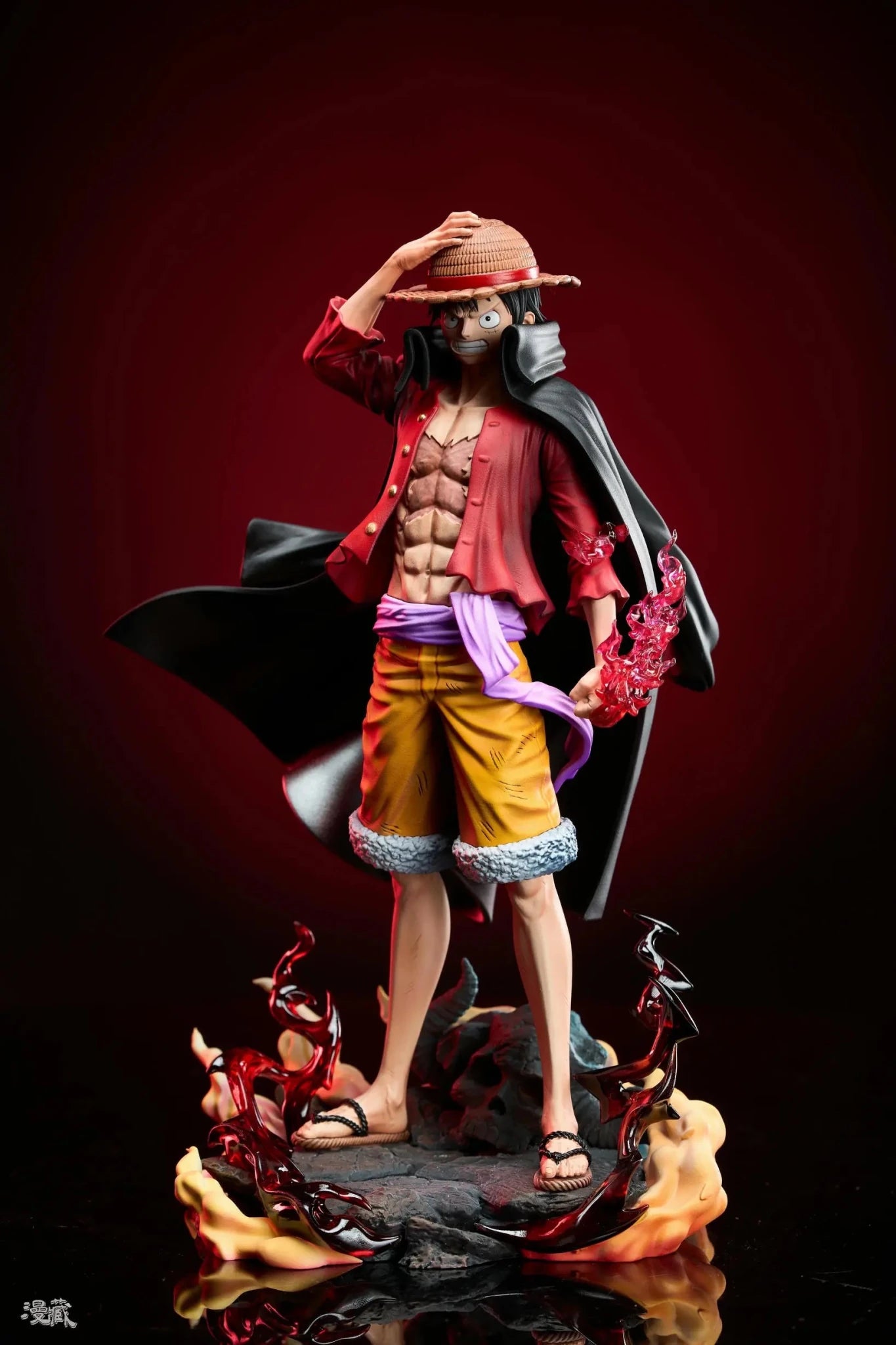 Man Zang Studio - One Piece Luffy Full Series 3 Onigashima Luffy resin statue Navy Toys anime figure