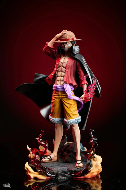 Man Zang Studio - One Piece Luffy Full Series 3 Onigashima Luffy resin statue Navy Toys anime figure
