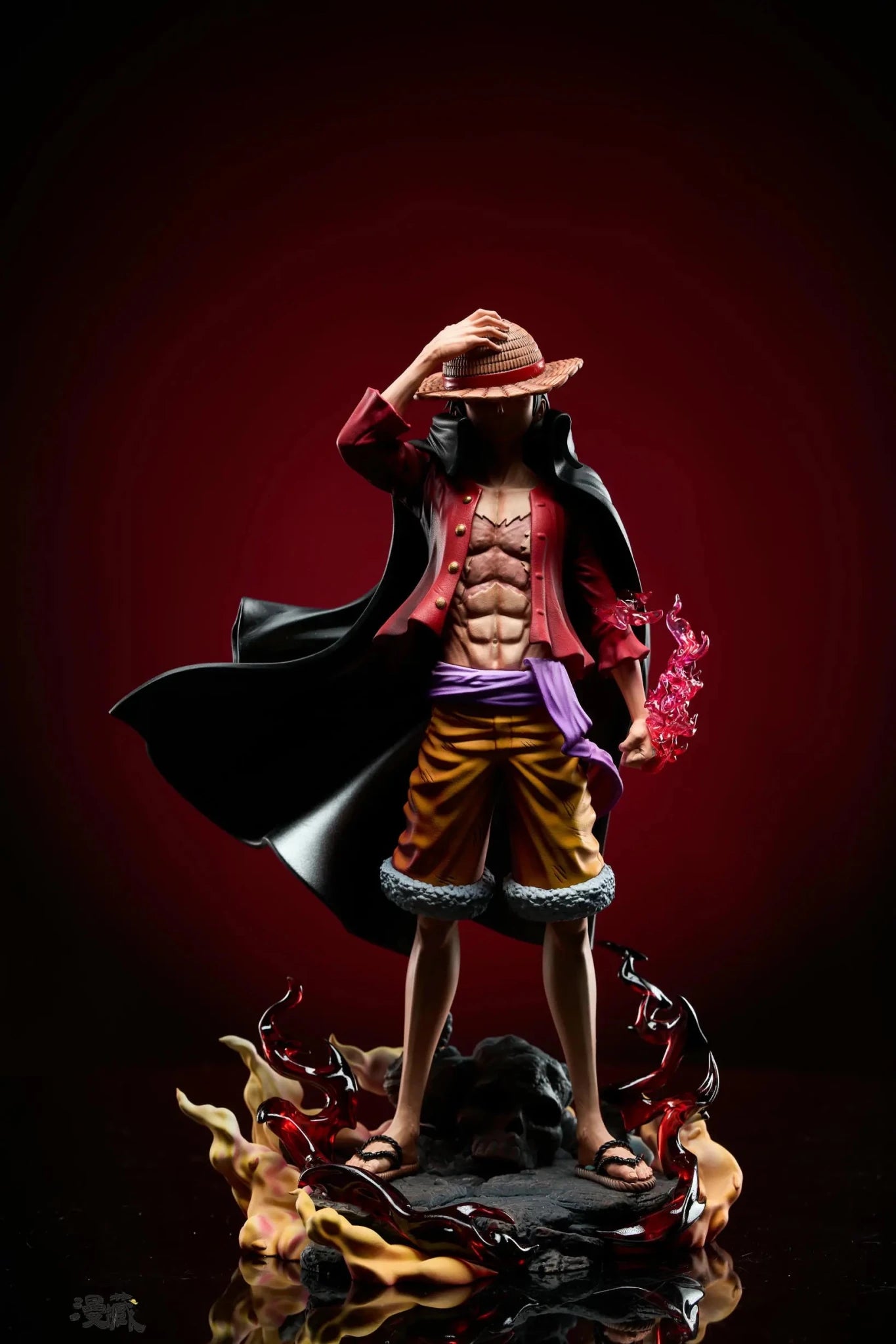 Man Zang Studio - One Piece Luffy Full Series 3 Onigashima Luffy resin statue Navy Toys anime figure