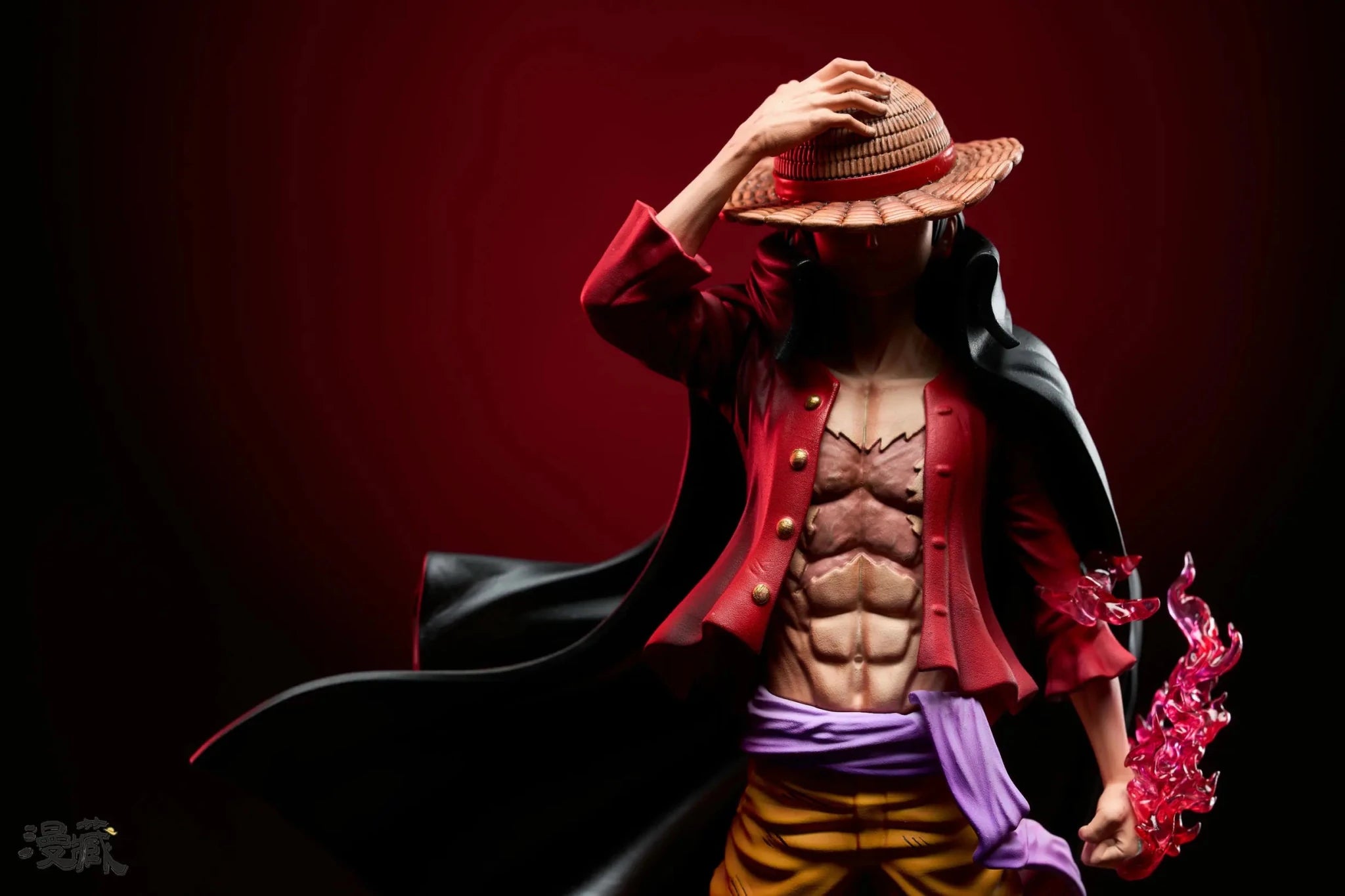 Man Zang Studio - One Piece Luffy Full Series 3 Onigashima Luffy resin statue Navy Toys anime figure