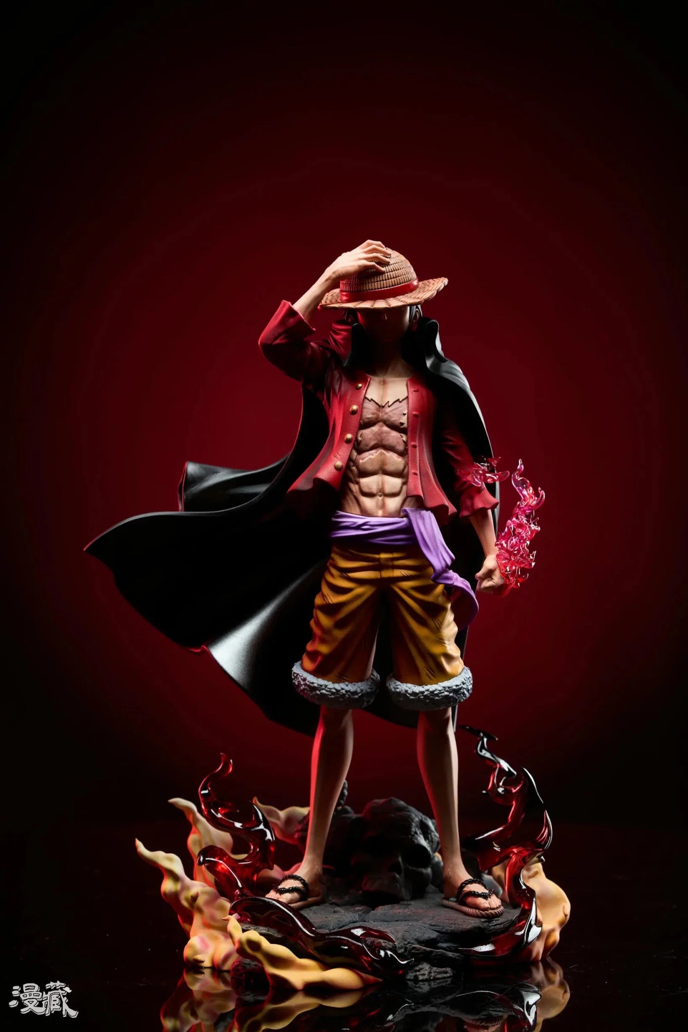 Man Zang Studio - One Piece Luffy Full Series 3 Onigashima Luffy resin statue Navy Toys anime figure