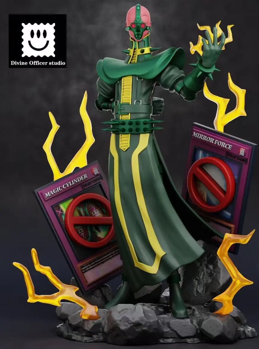 Divine Officer Studio - Yu - Gi - Oh Monster Series Jinzo resin statue Navy Toys anime figure