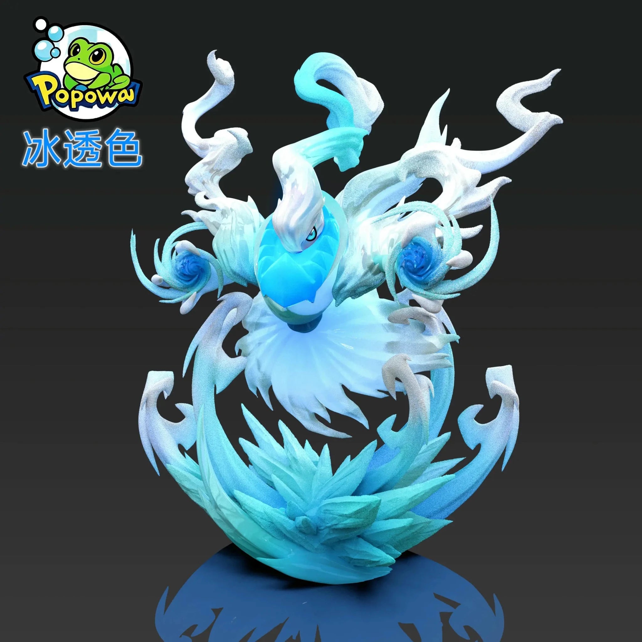 POPOWA Studio - Pokémon 120 Pokémon Series Nightmare Darkrai resin statue Navy Toys anime figure