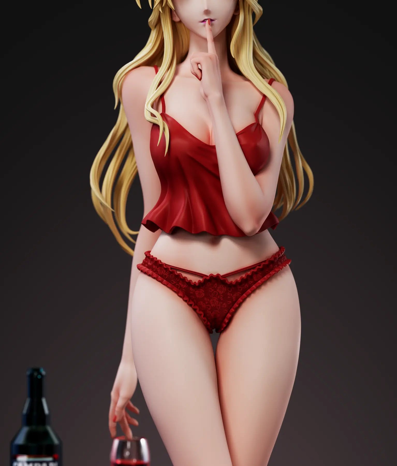 Strange Thief Studio - Detective Conan Vermouth in Pajamas resin statue Navy Toys anime figure